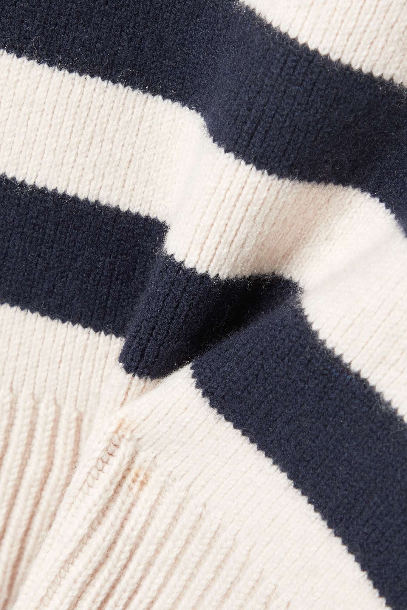 Franklin striped cashmere sweater - 4