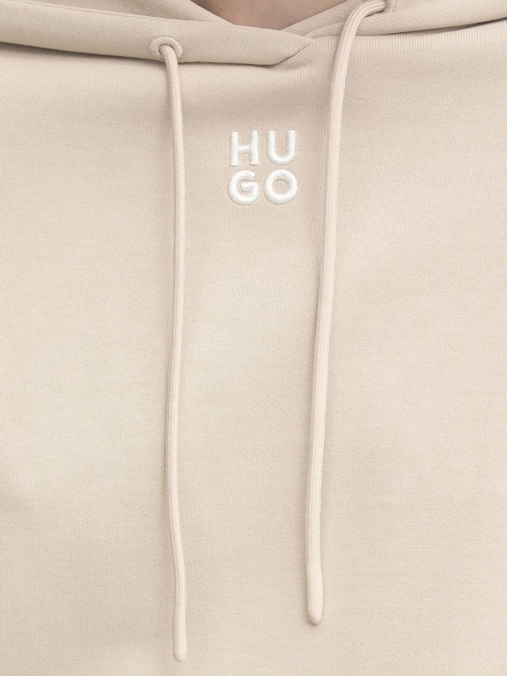 logo-embroidered hoodie - 4