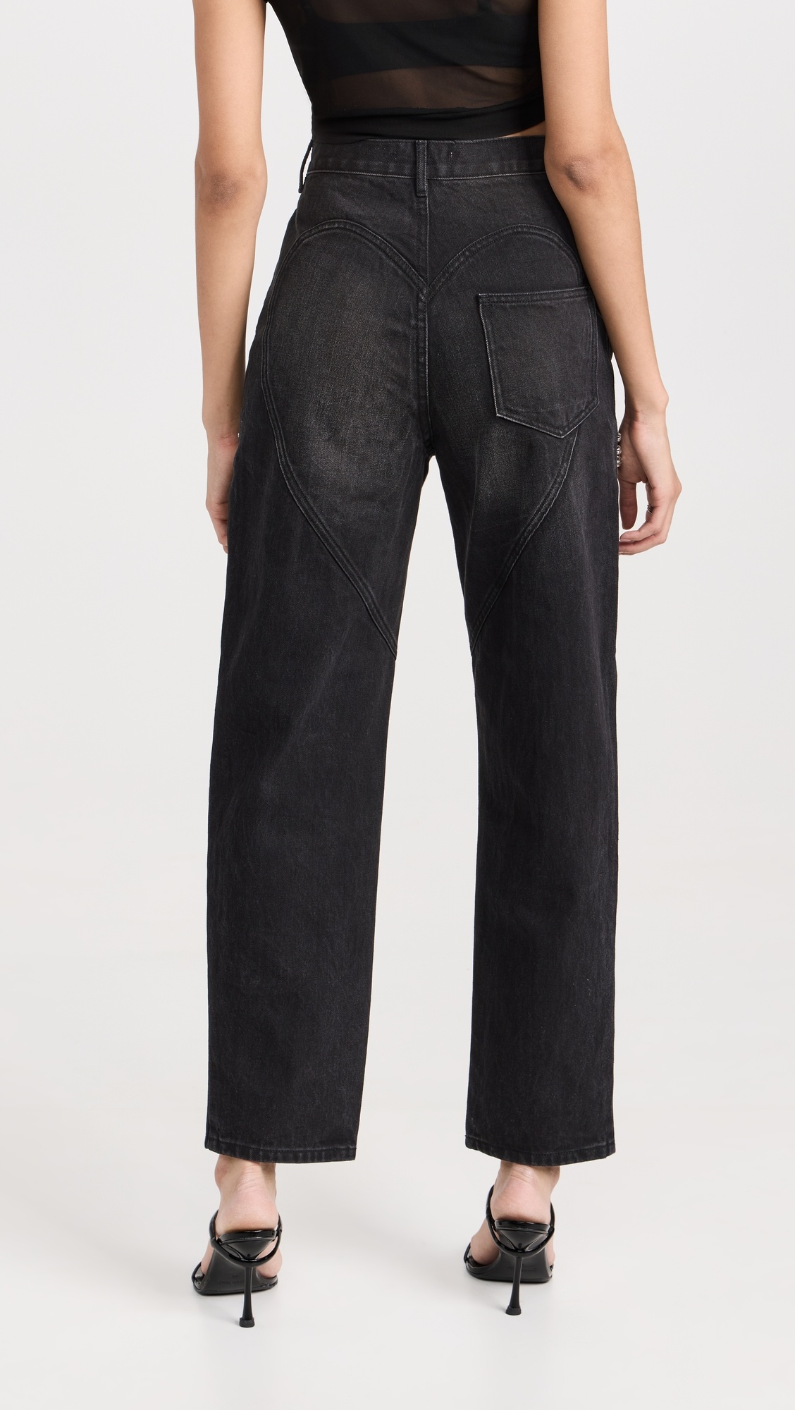Crystal Slit Jeans - 2