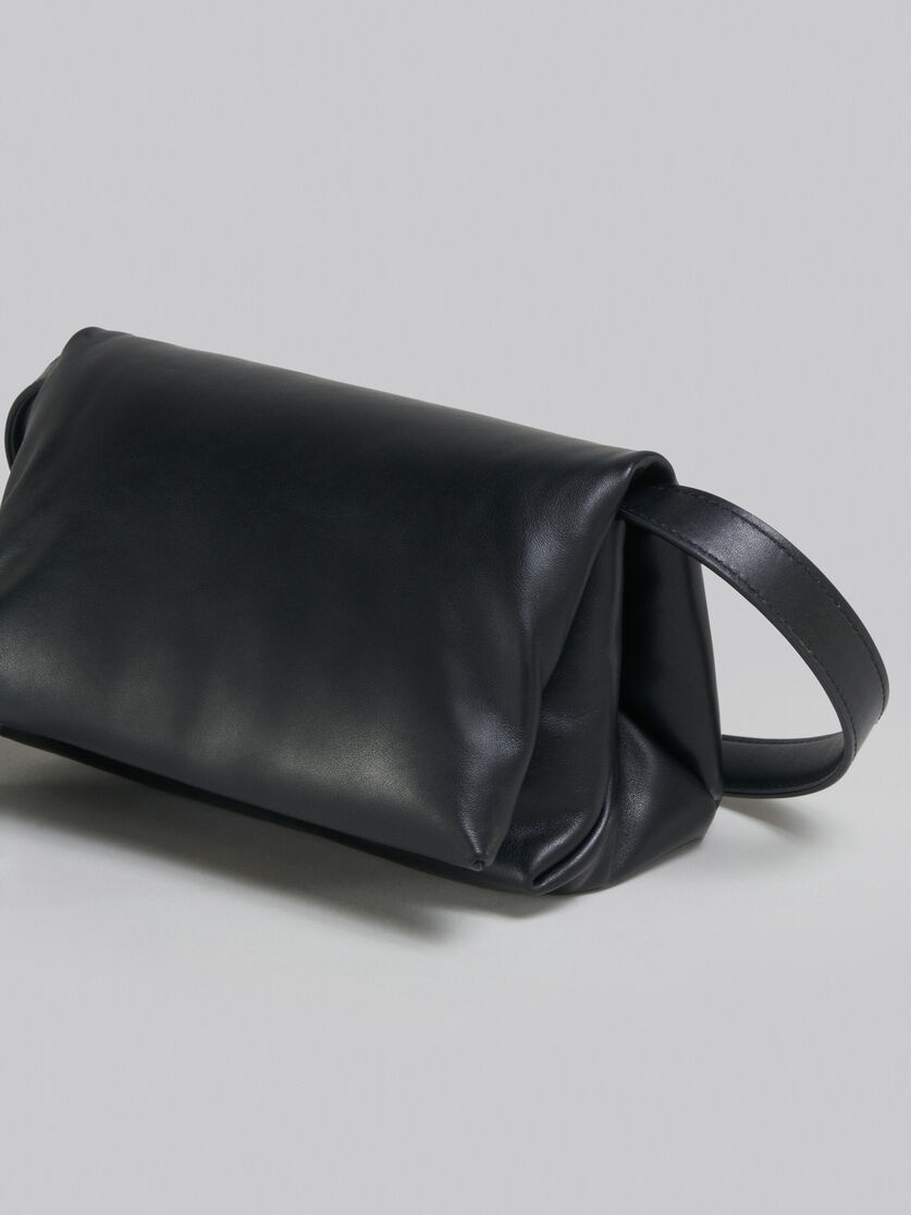 SMALL BLACK LEATHER PRISMA BAG - 5