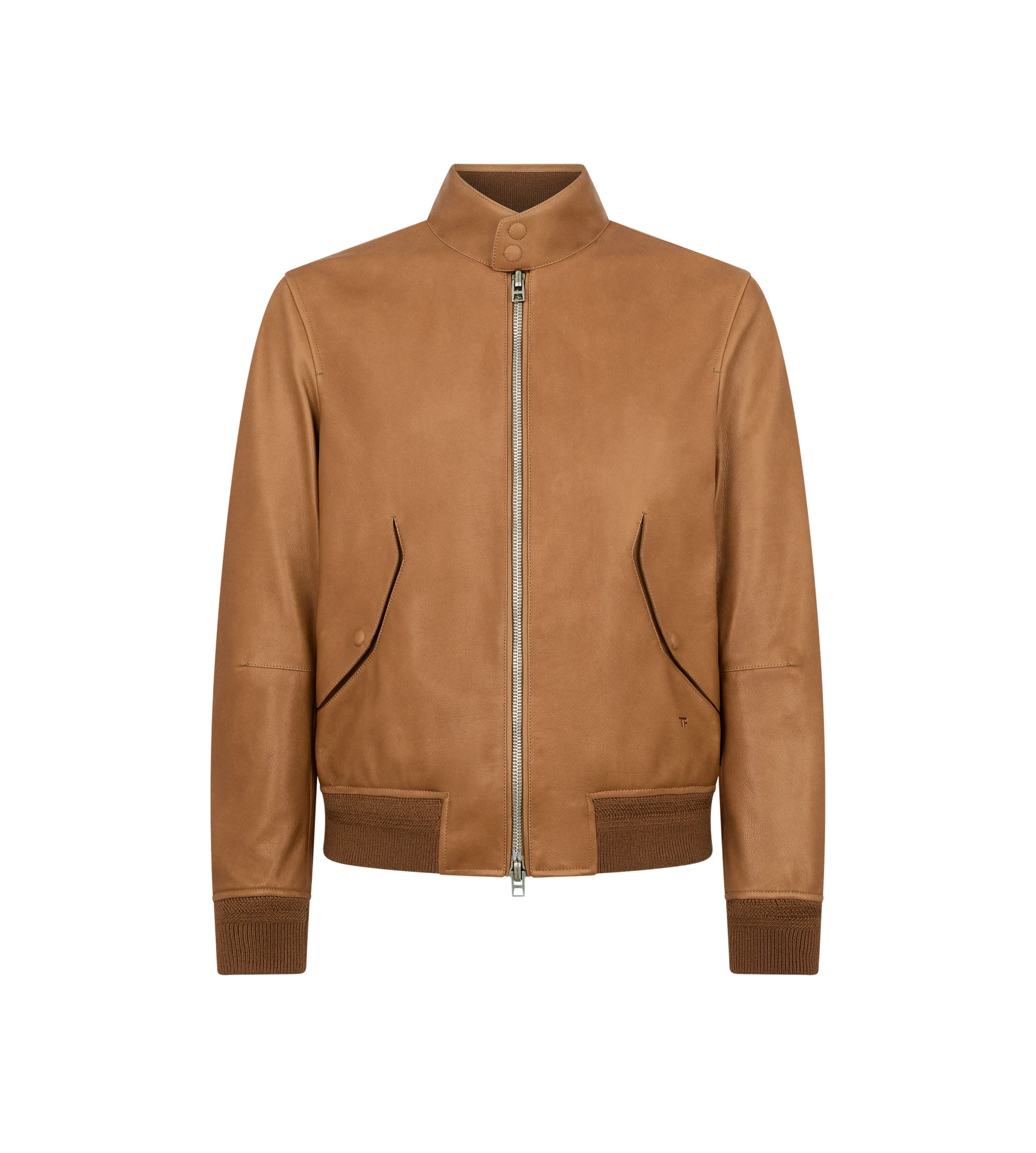 GRAIN LEATHER HARRINGTON - 1
