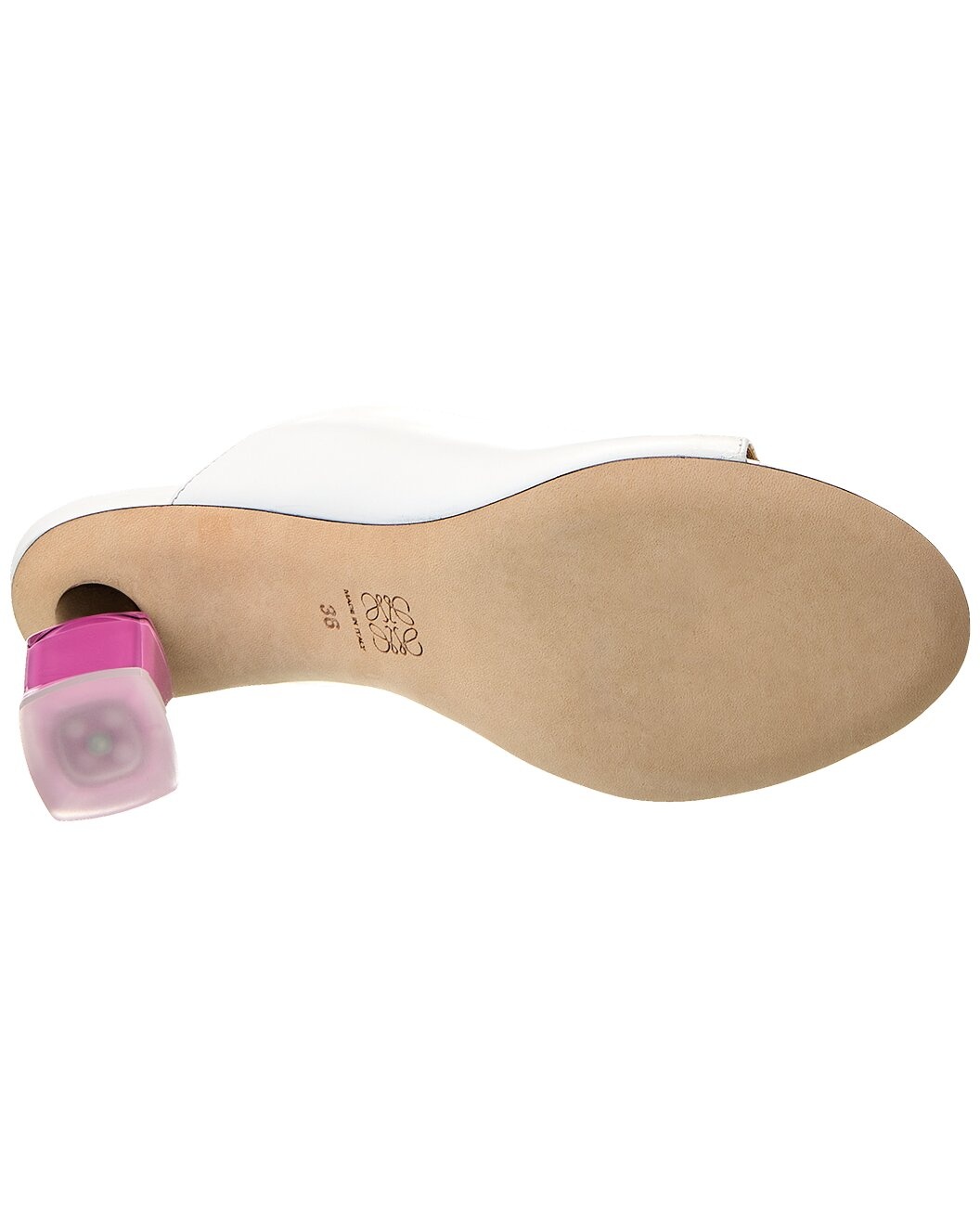 Loewe Nail Polish Leather Sandal - 4
