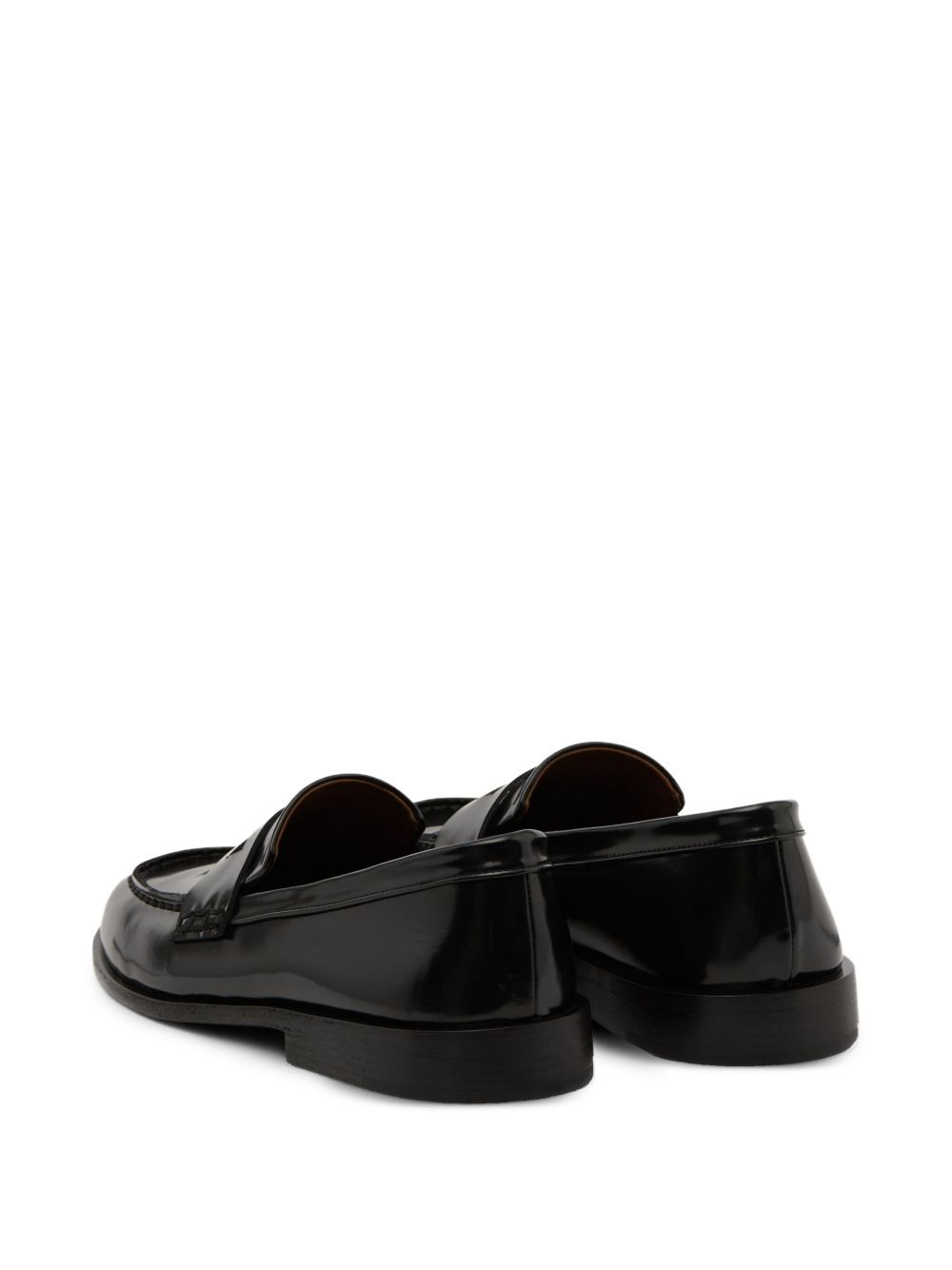 penny leather loafers - 3