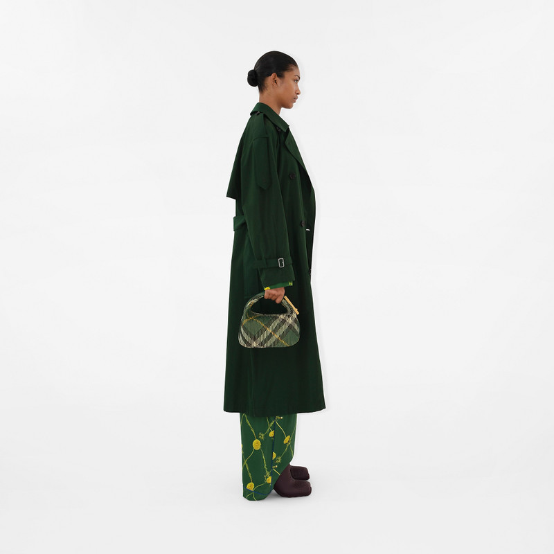 Long Silk Trench Coat 3