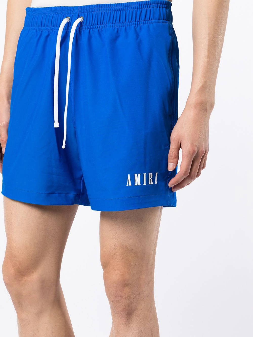 logo-print swim shorts - 5