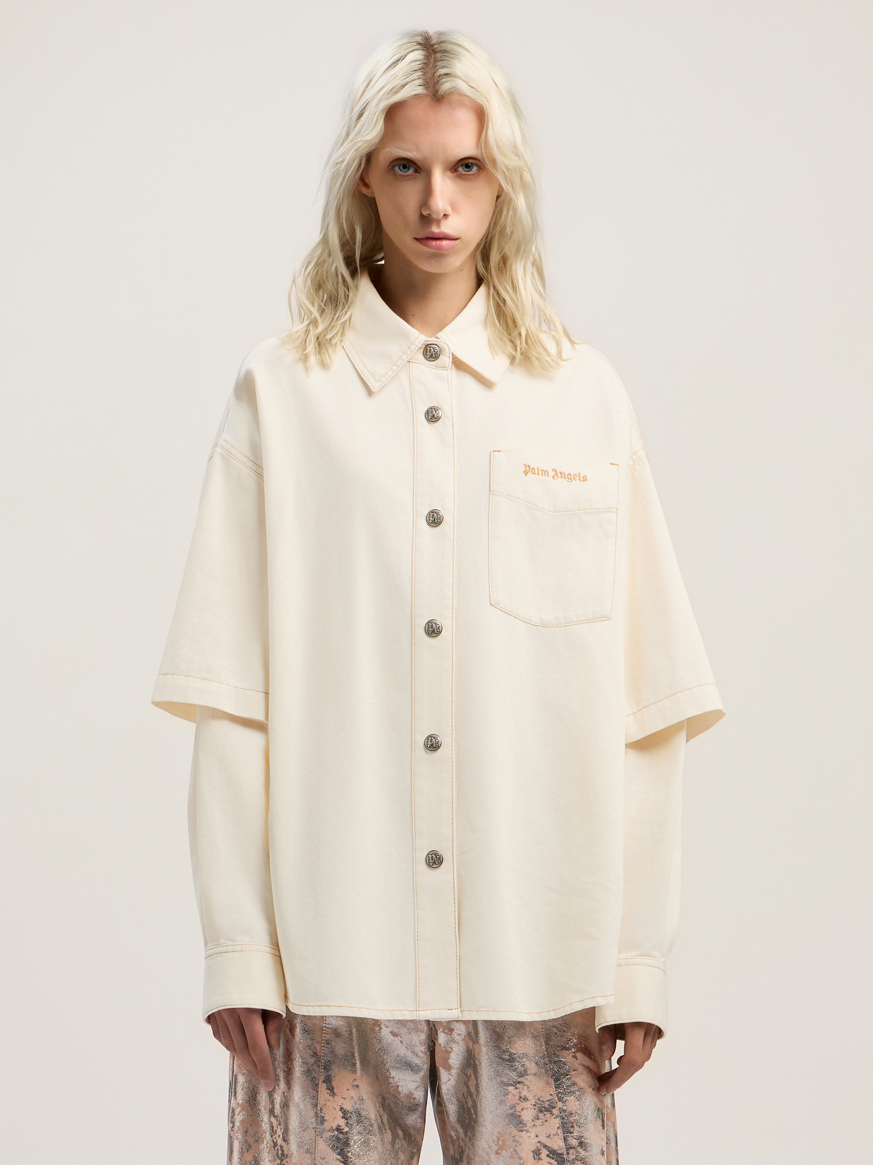 Hybrid Denim Overshirt - 2