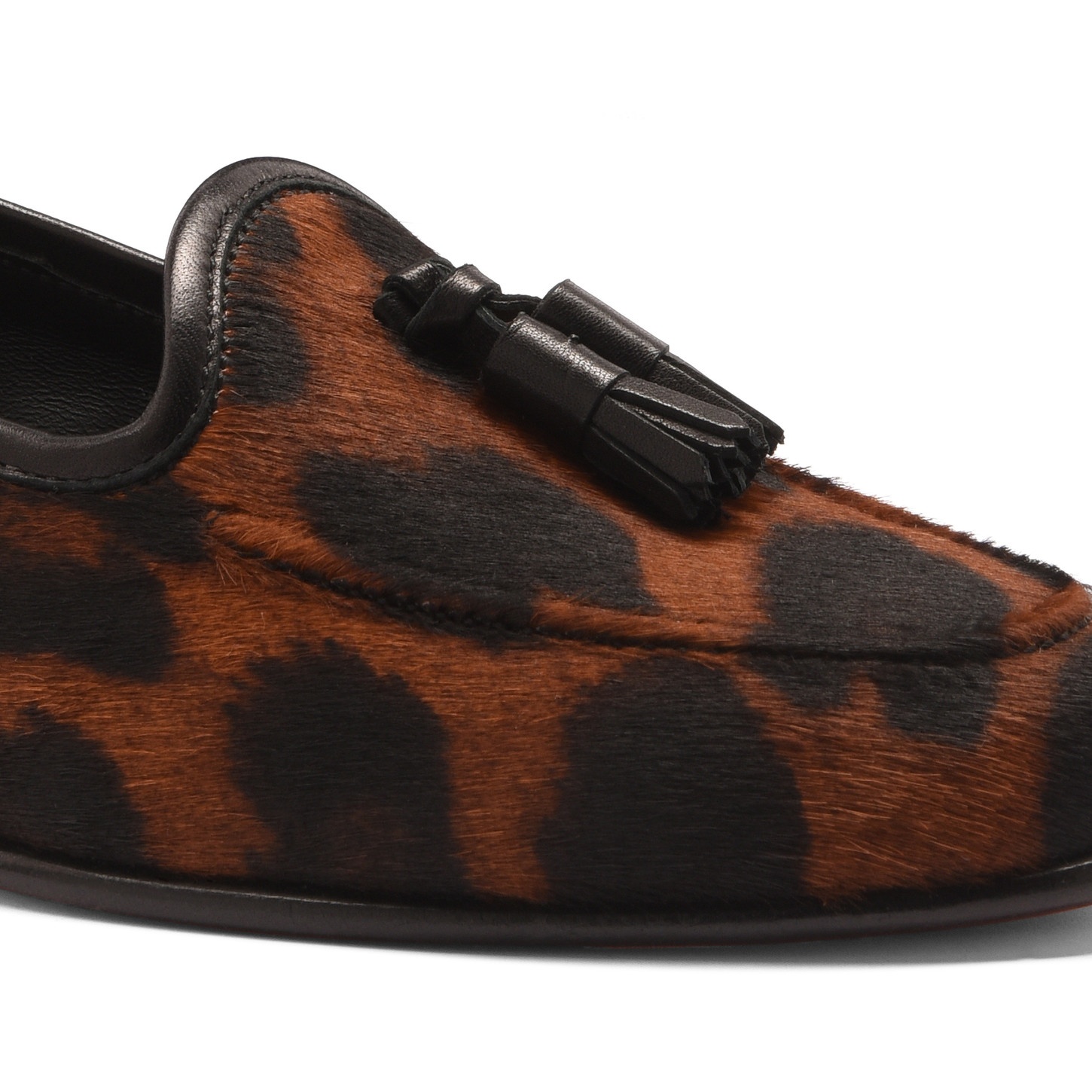 Women's animal-print cavallino Andrea tassel loafer - 5