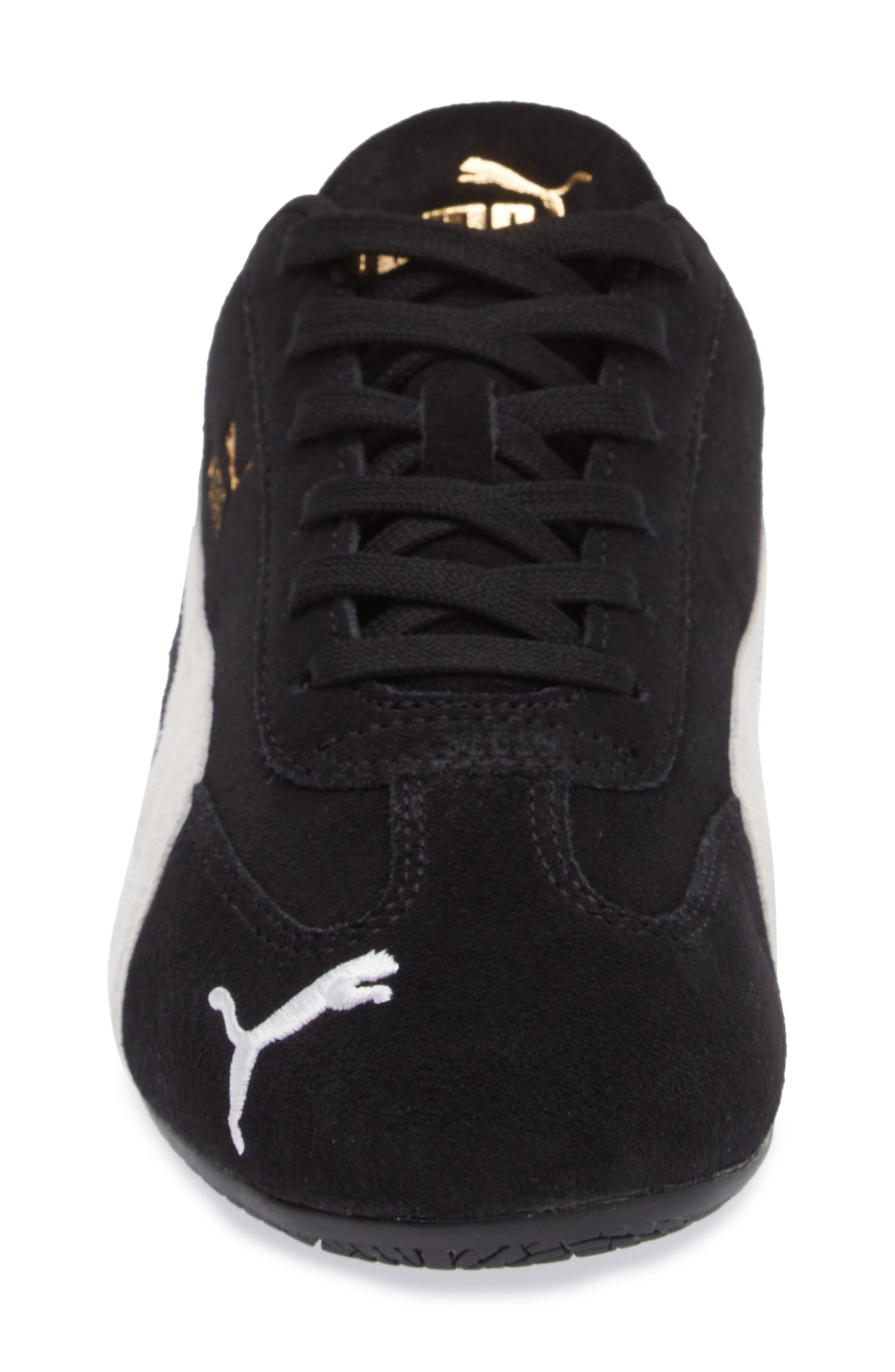 PUMA Speedcat OG Sneaker in Puma Black-Puma White at Nordstrom - 4