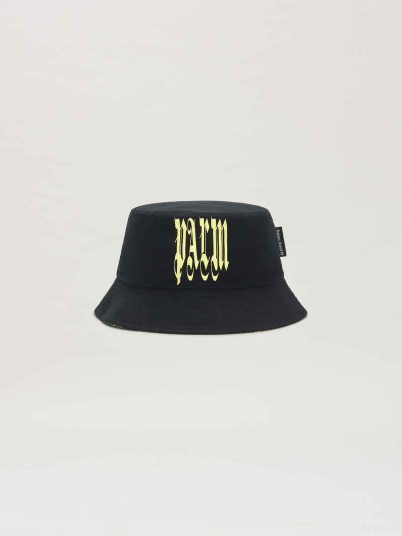 Gothic Logo Bucket Hat 1