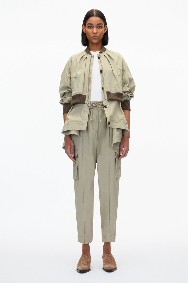 Layered Flounce Bomber Jacket 3