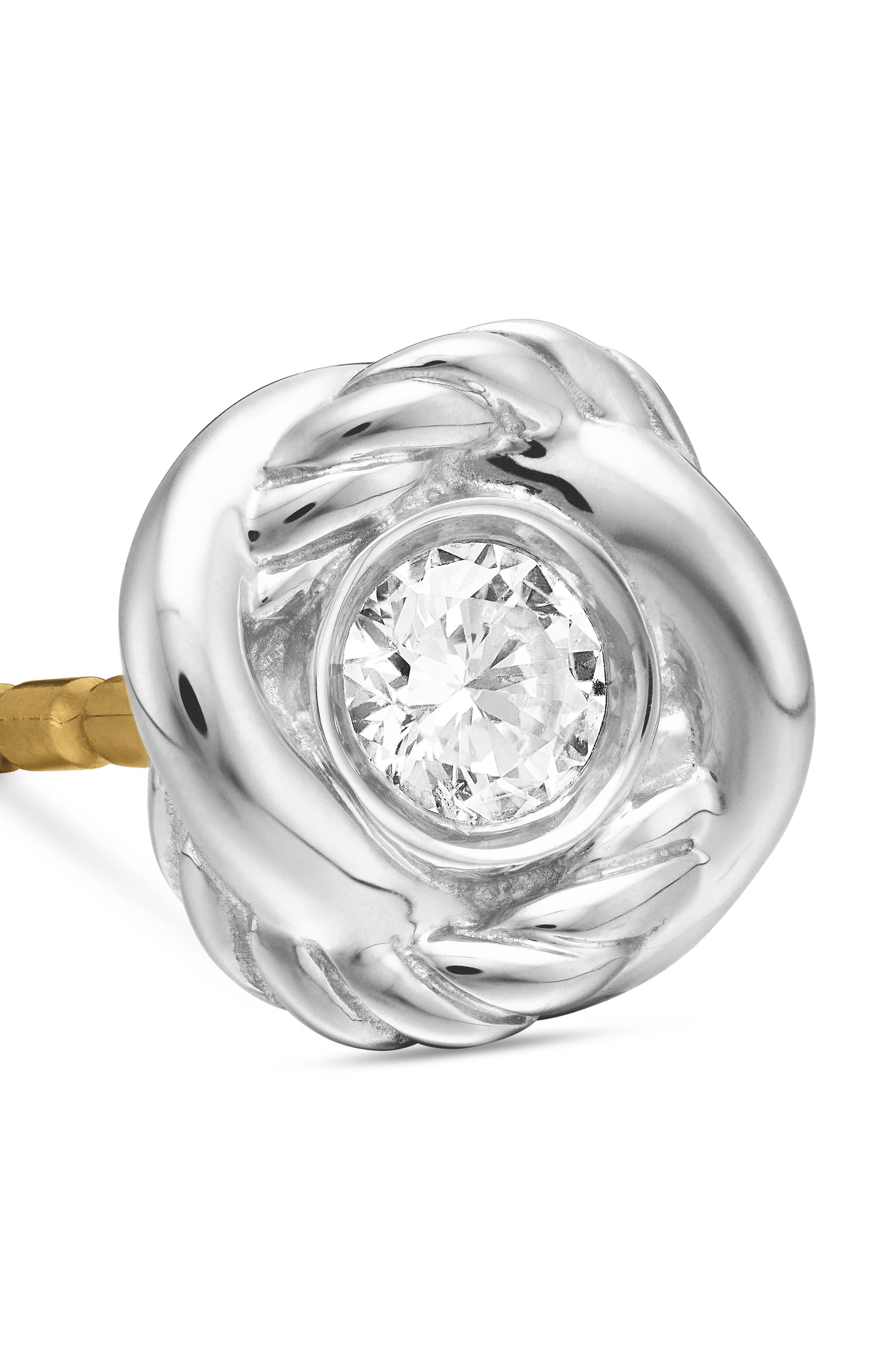 David Yurman Infinity Knot Diamond Stud Earrings at Nordstrom - 4