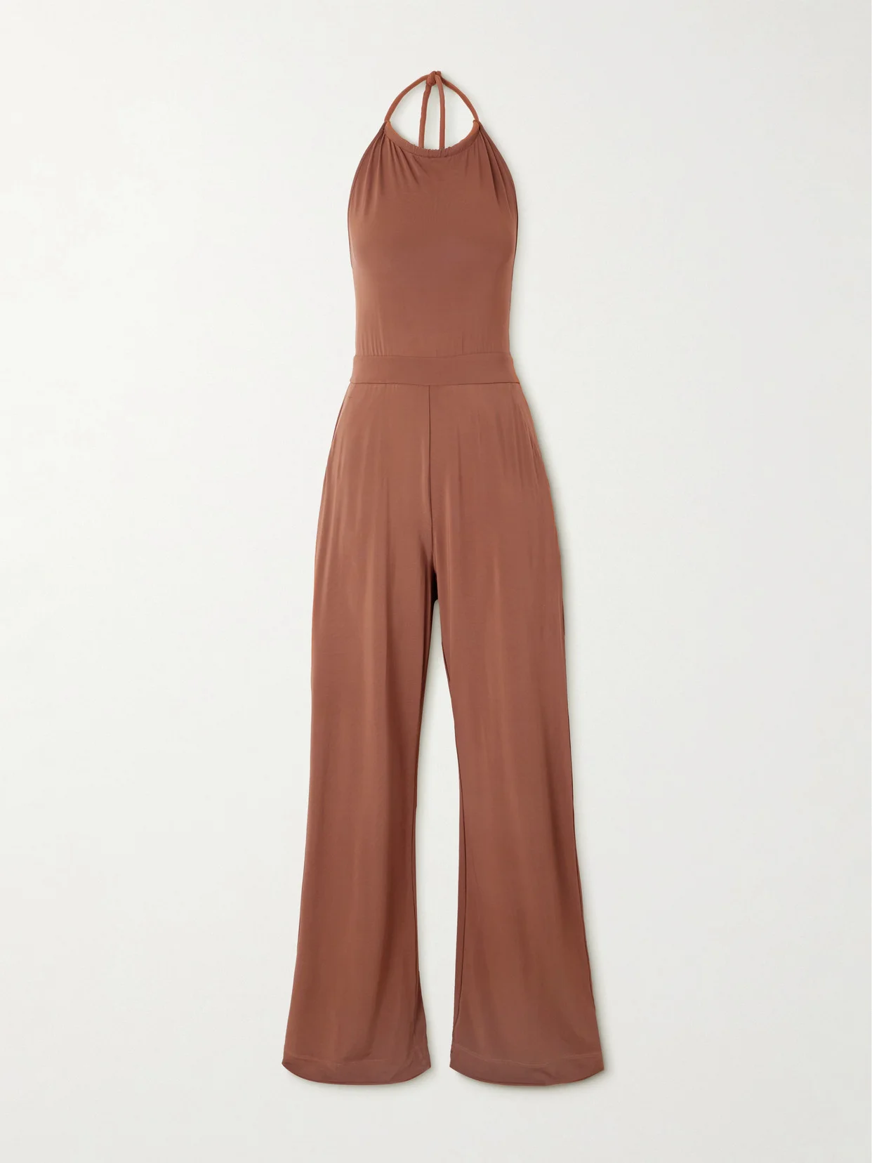 Parsec Stretch-jersey Halterneck Jumpsuit - 1