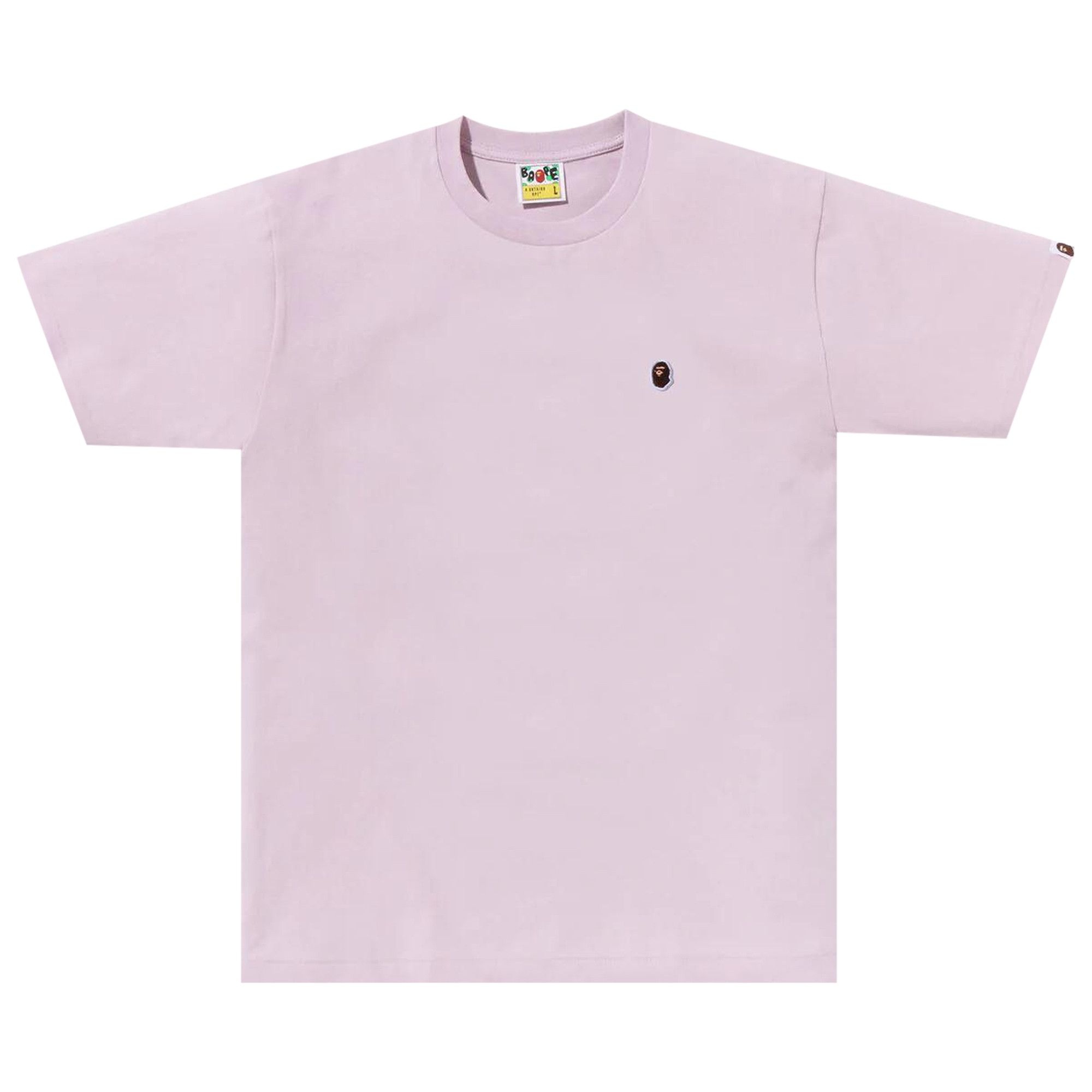 BAPE Ape Head One Point Tee 'Purple' - 1