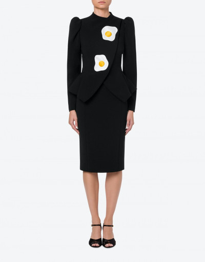 Moschino EGGS CREPE JACKET outlook