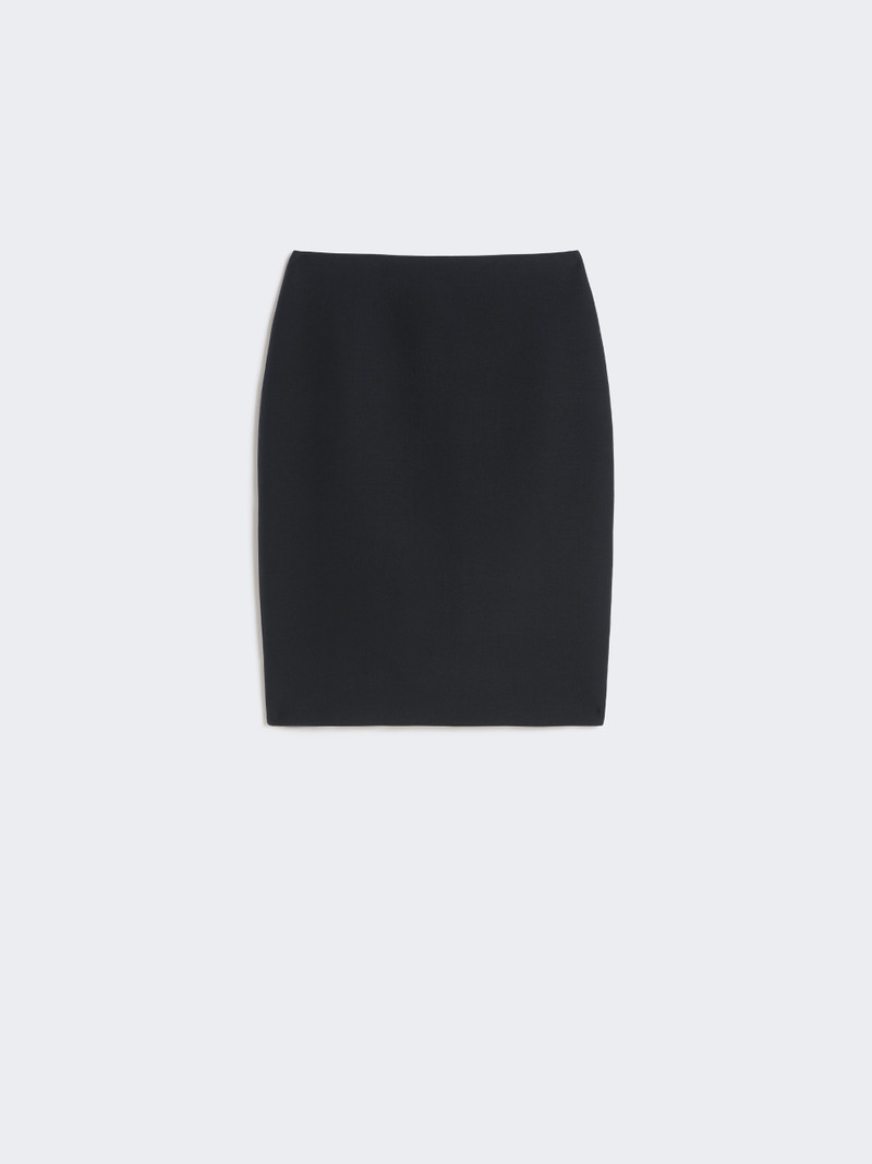 ADORATO1234 Wool and silk pencil skirt 1