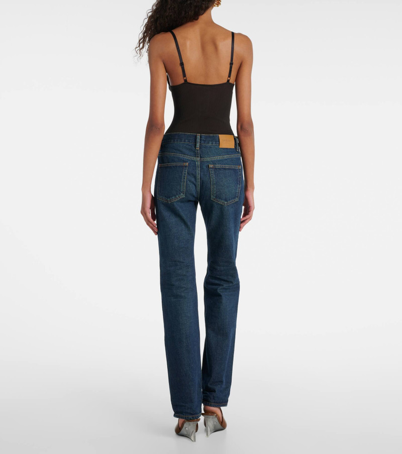 Mid-rise bootcut jeans 3