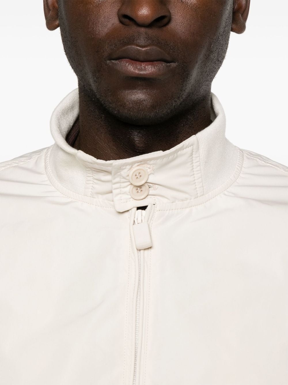 long-sleeved zipped jacket - 5