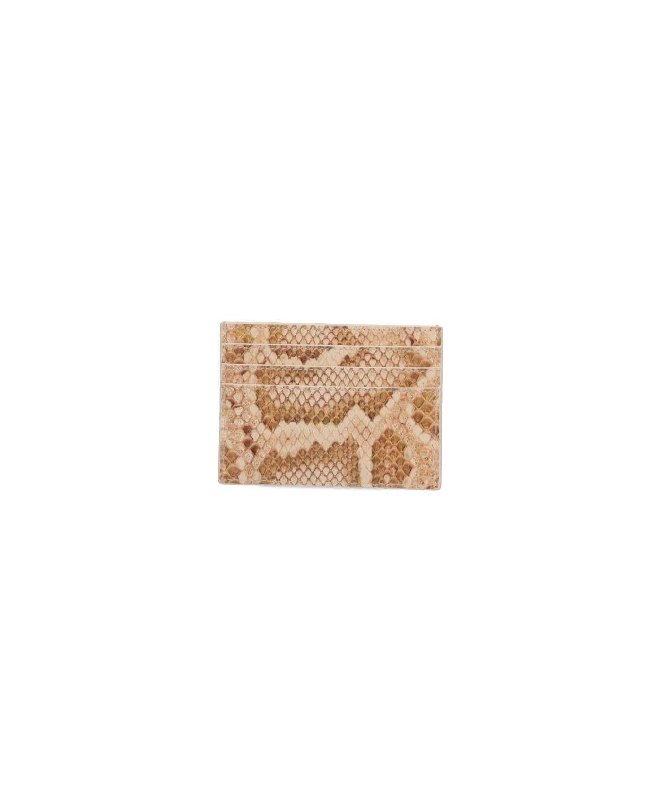 'triomphe' Python Leather Card Holder - 2