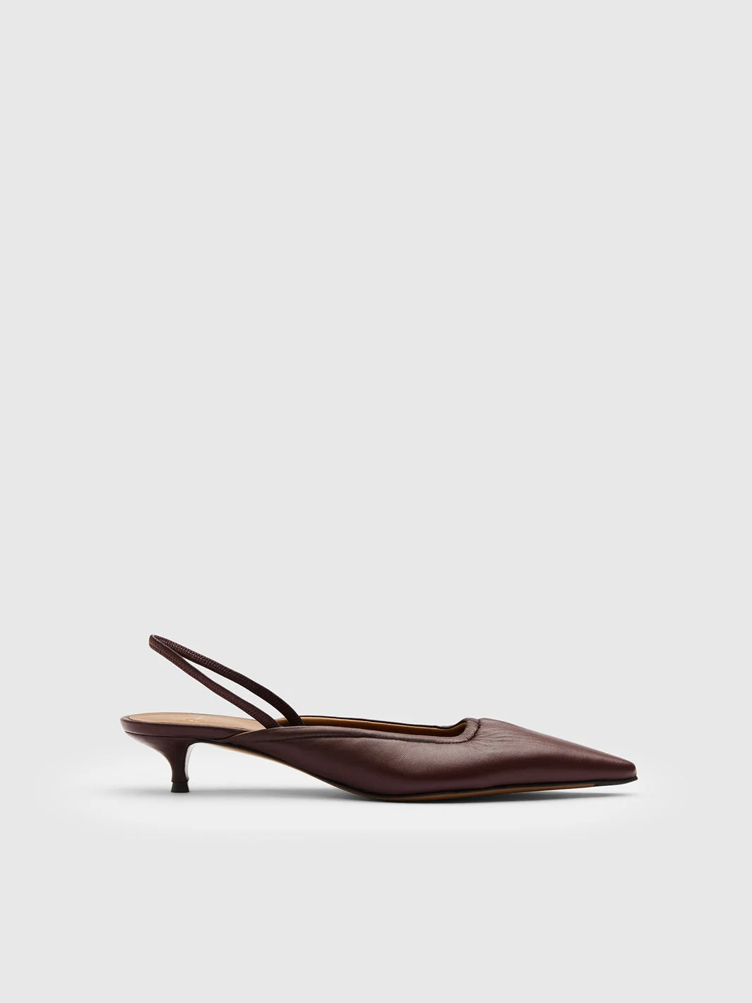 Lana Grumello Shiny Nappa Slingbacks - 1