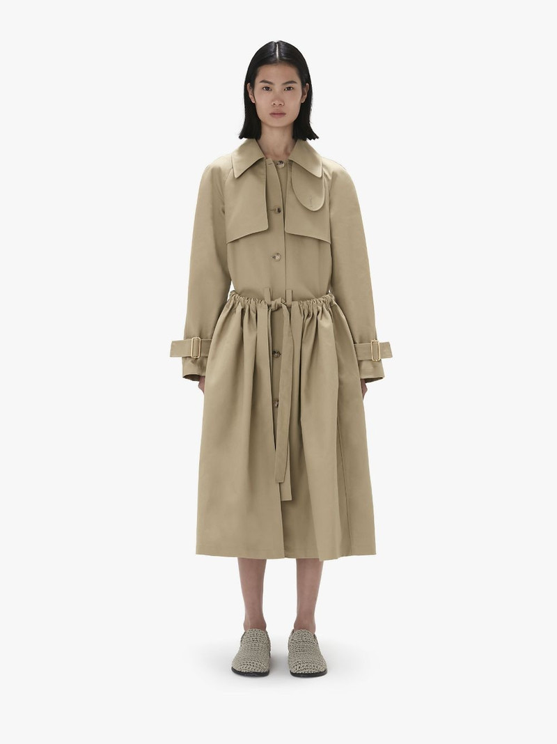JW Anderson GATHERED-WAIST TRENCH COAT outlook
