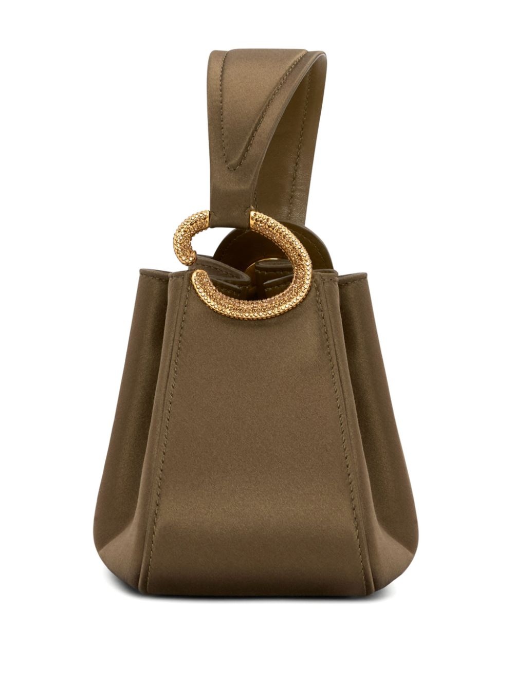 nano Crystal Pavé O Handle bag - 3