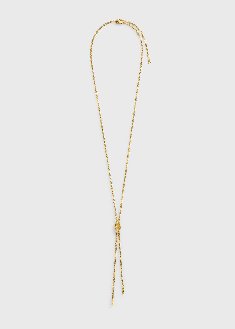 Rope lariat gold 1