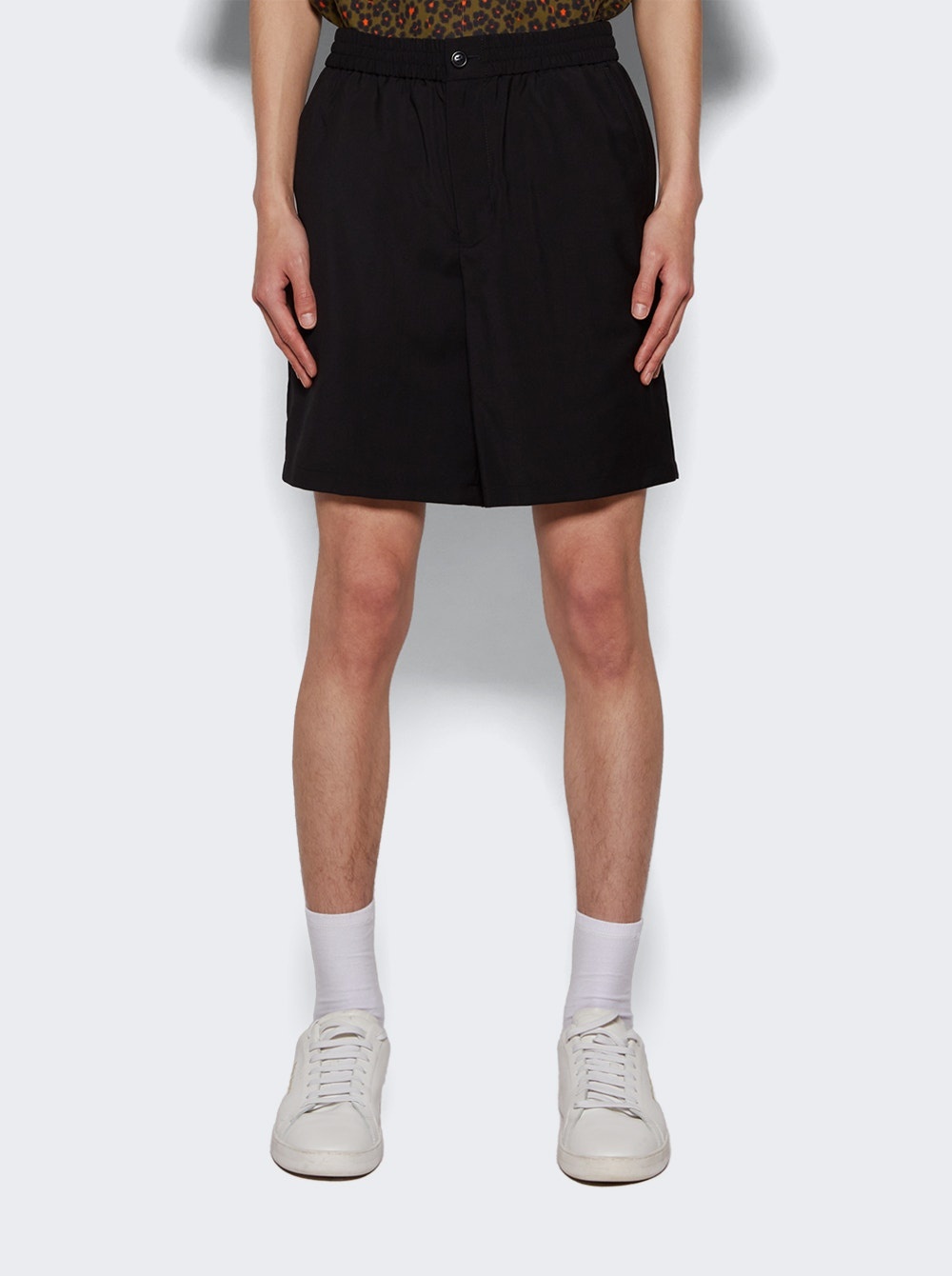 Elasticated Waist Shorts Black - 5