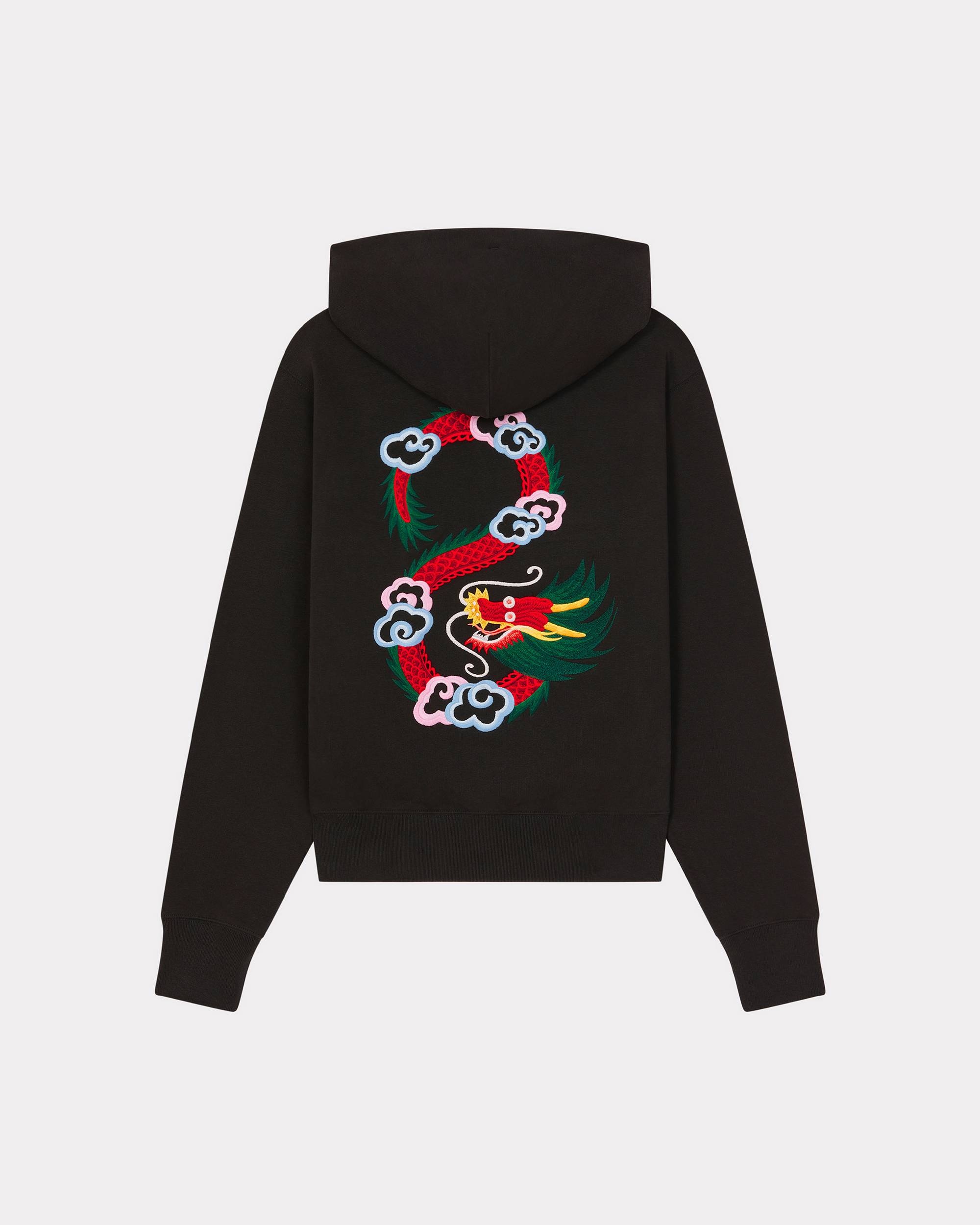 KENZO 'Year of the Dragon' embroidered classic hoodie