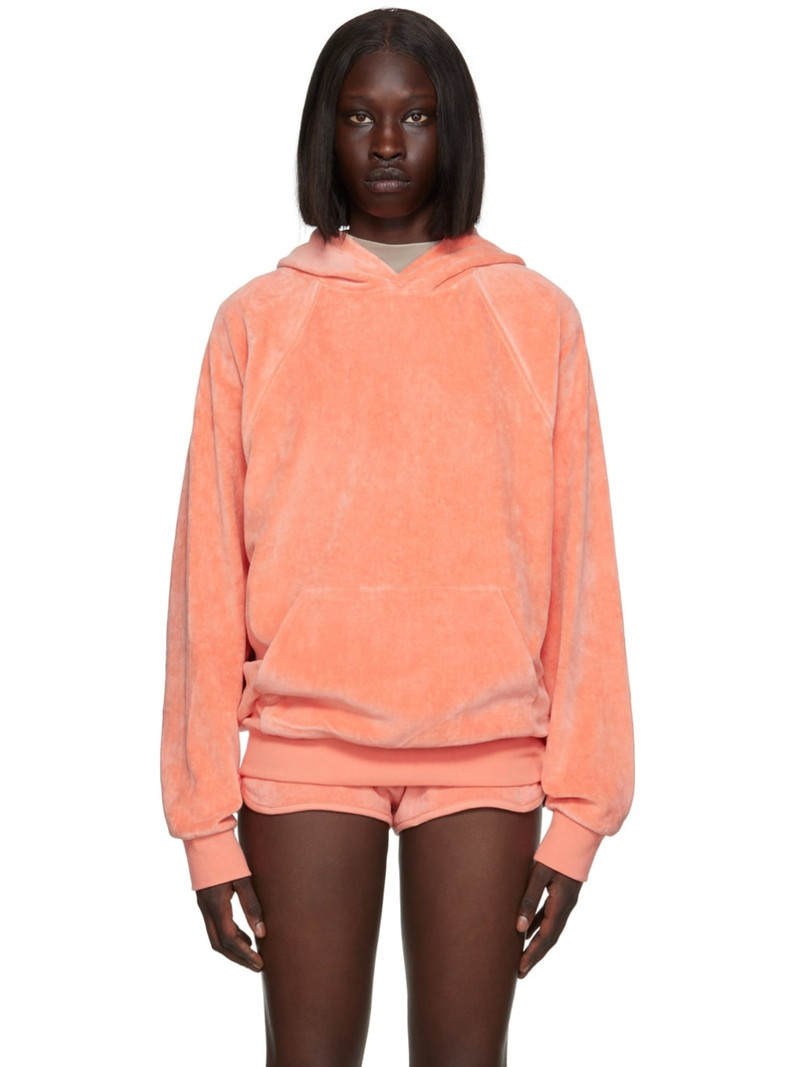 Pink Raglan Hoodie 1