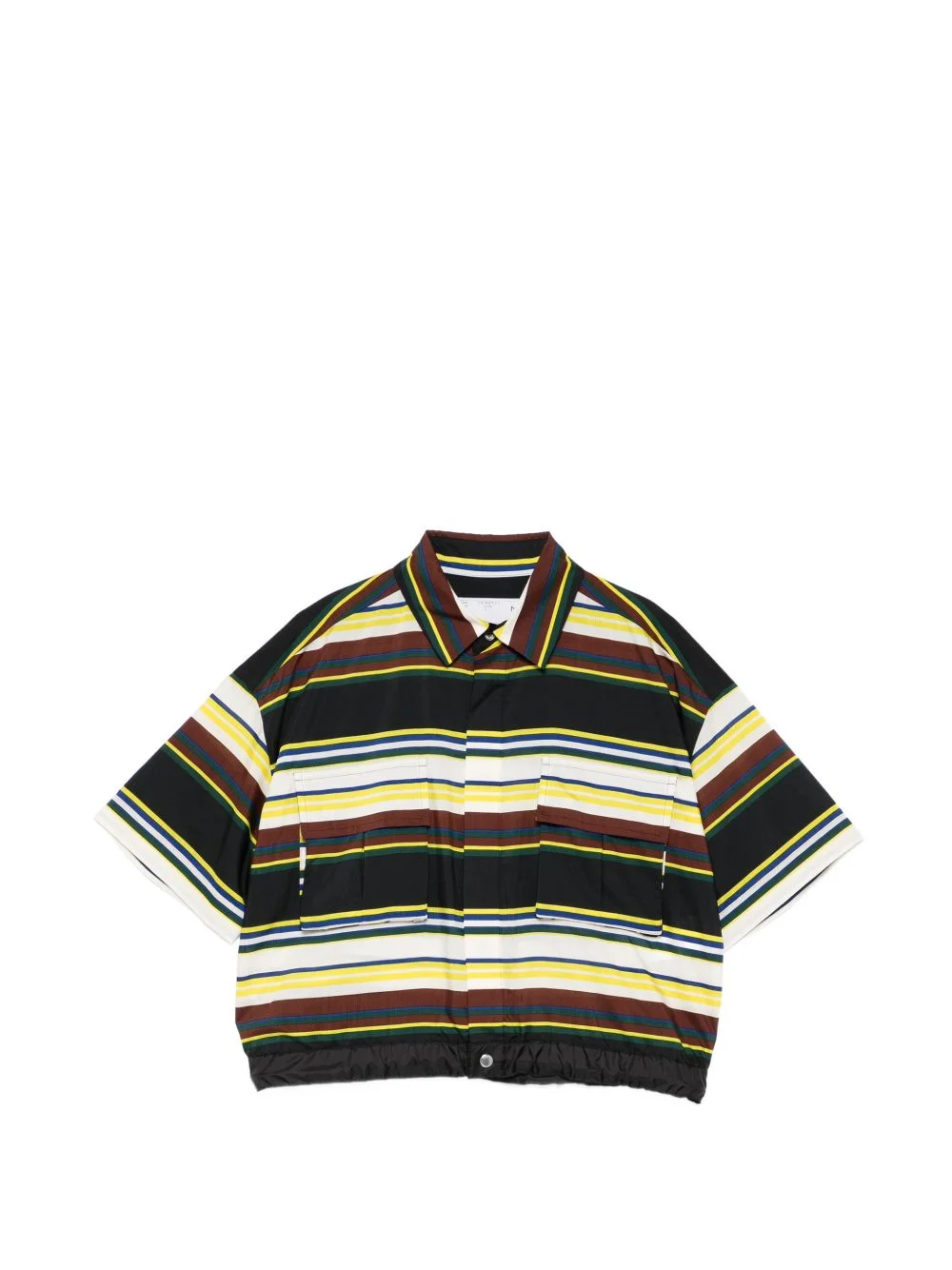 striped pocket shirt - 1