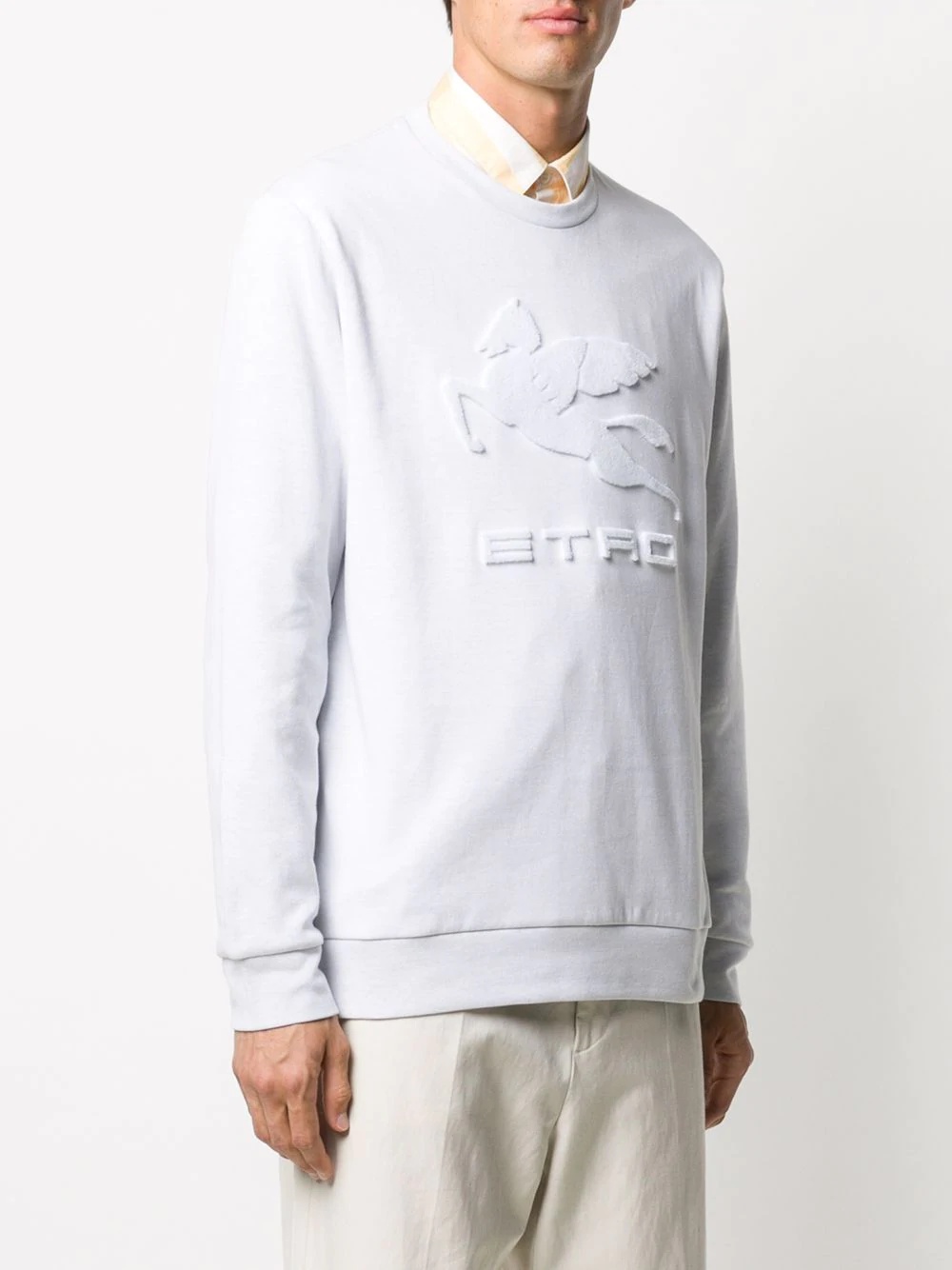 embossed logo jumper - 3