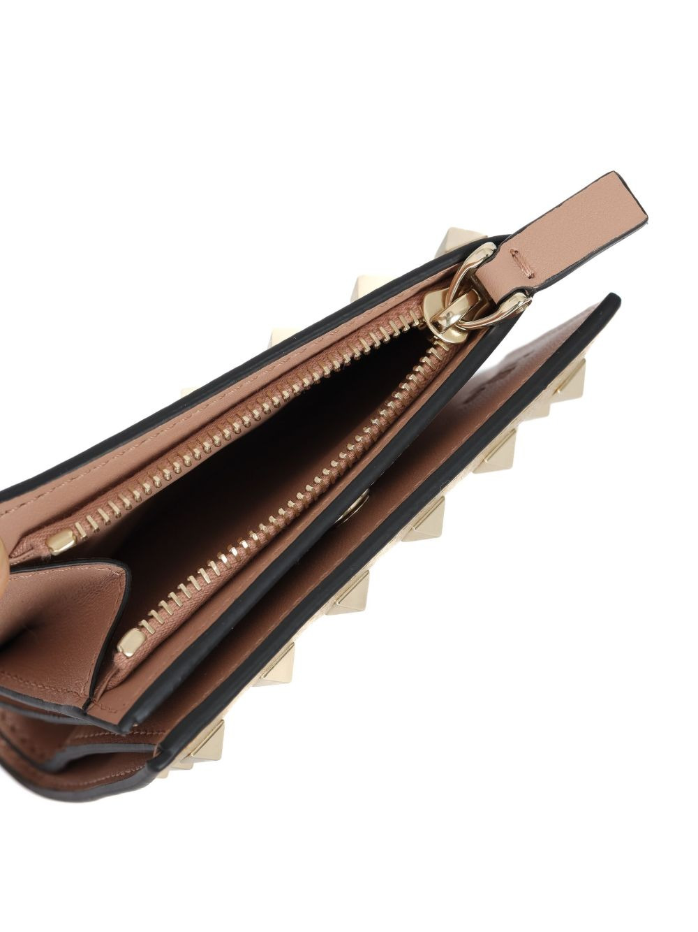 studded leather wallet - 4