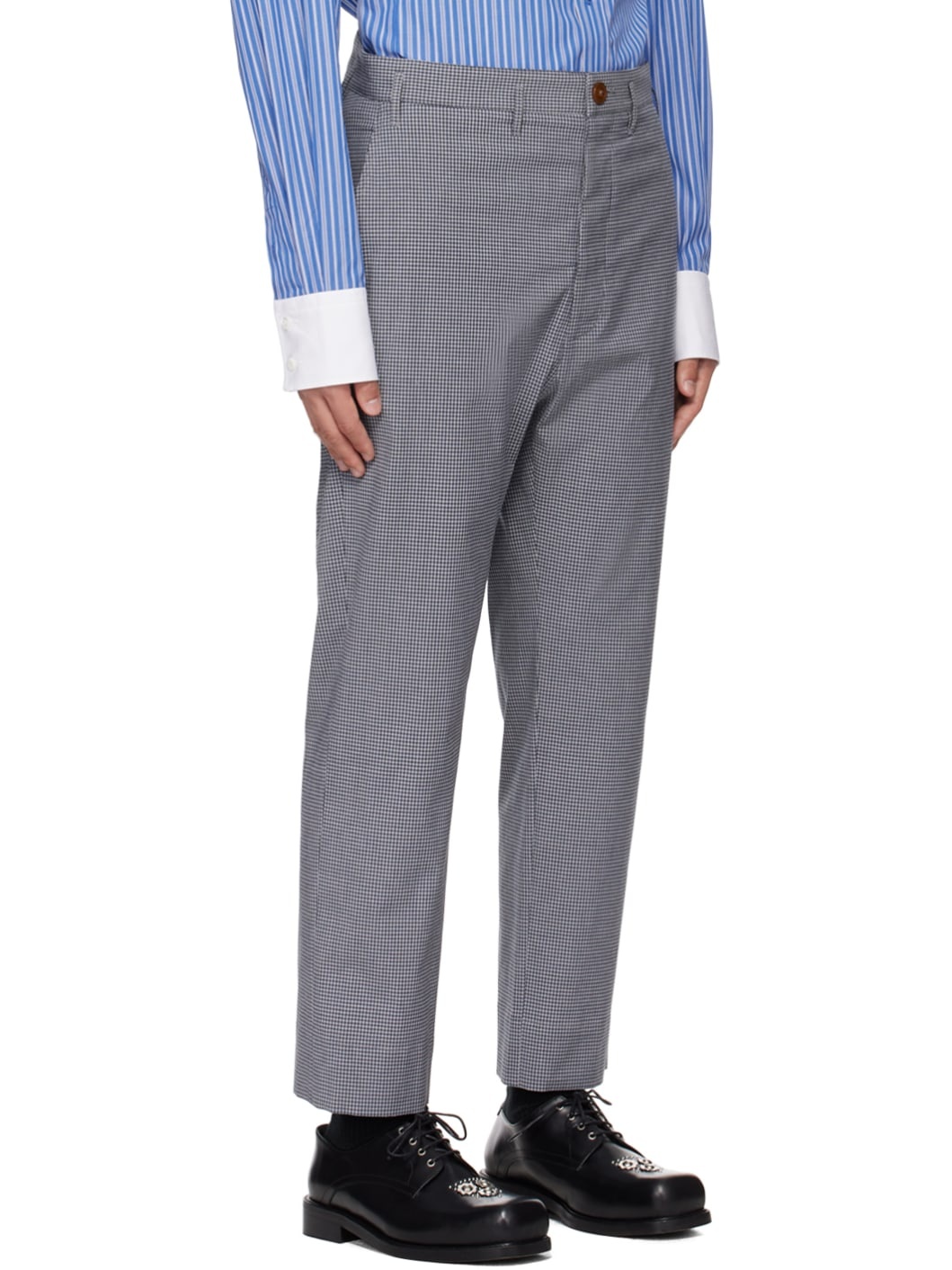 Black & White Cruise Trousers - 2