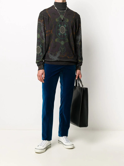 Etro Pegaso-print sweatshirt outlook