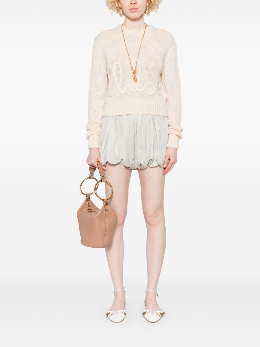 logo-embellished sweater - 2