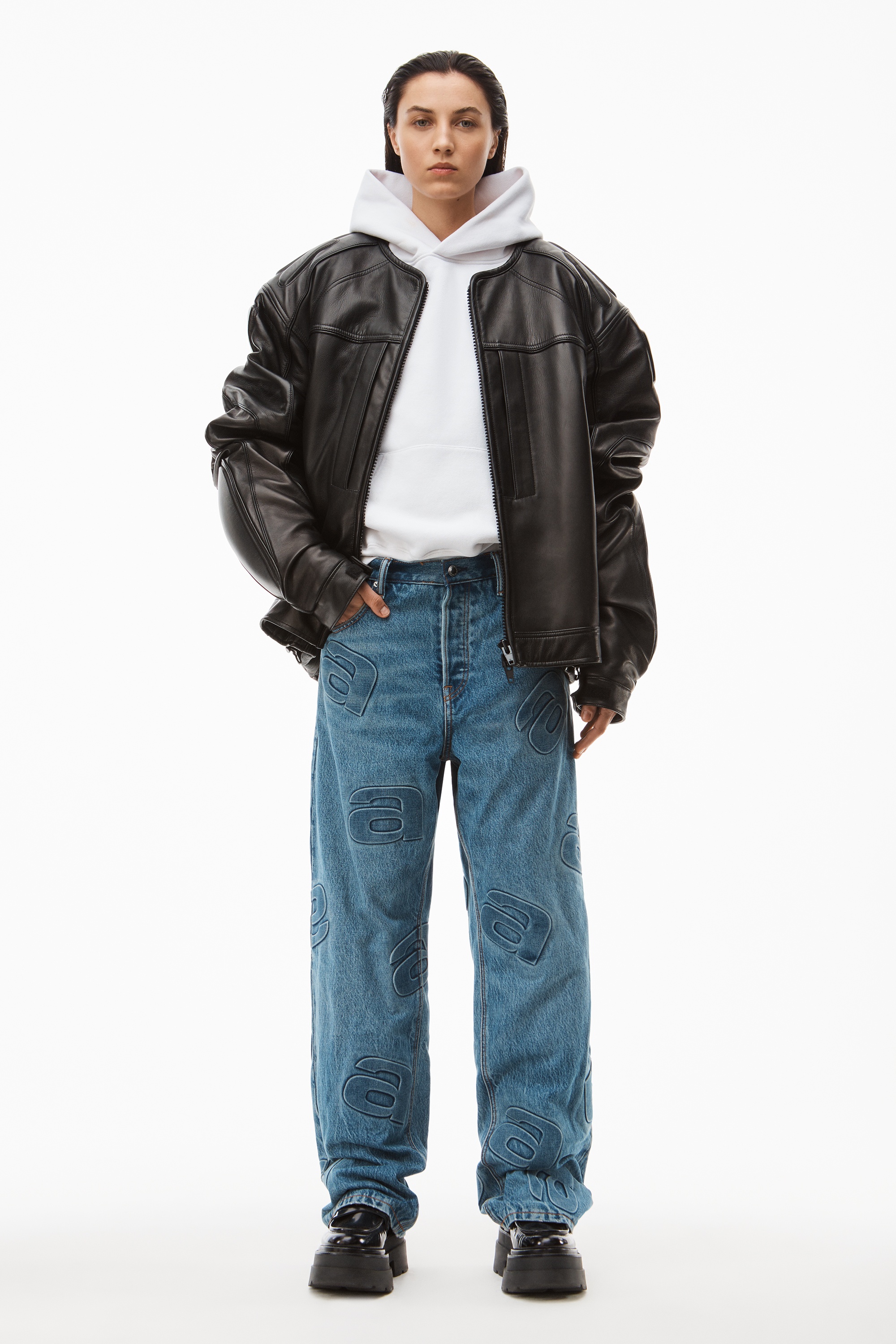 3D A LOOSE FIT JEAN IN DENIM - 2