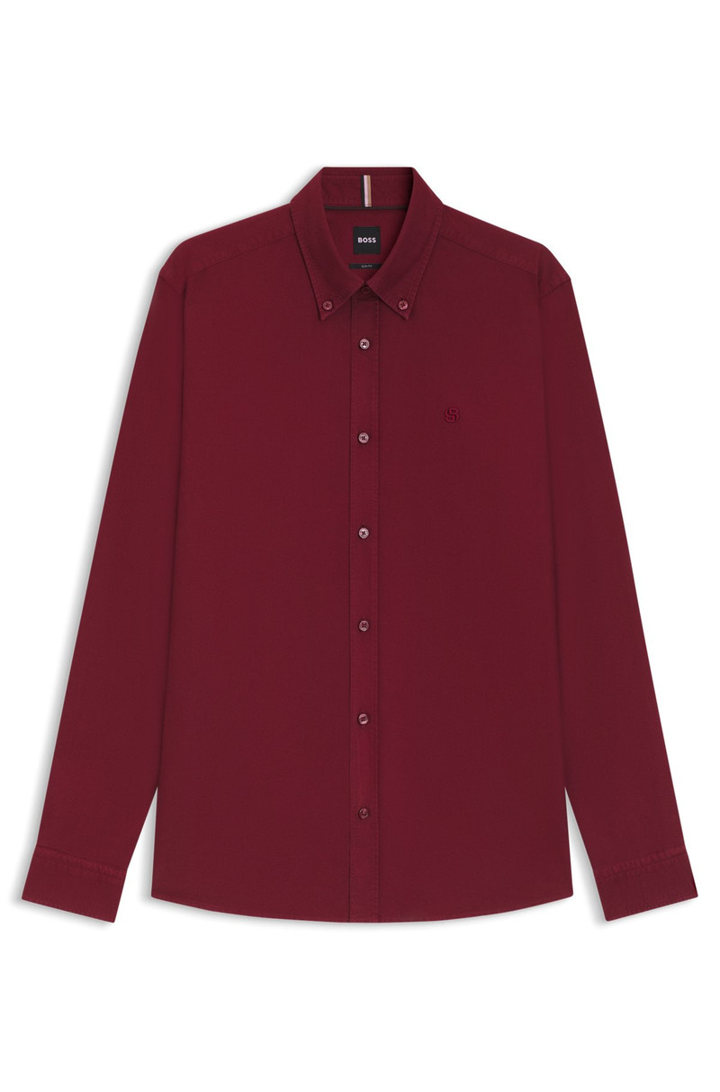 SLIM-FIT SHIRT IN OXFORD COTTON 1