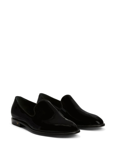 Giuseppe Zanotti Gatien patent leather loafers outlook