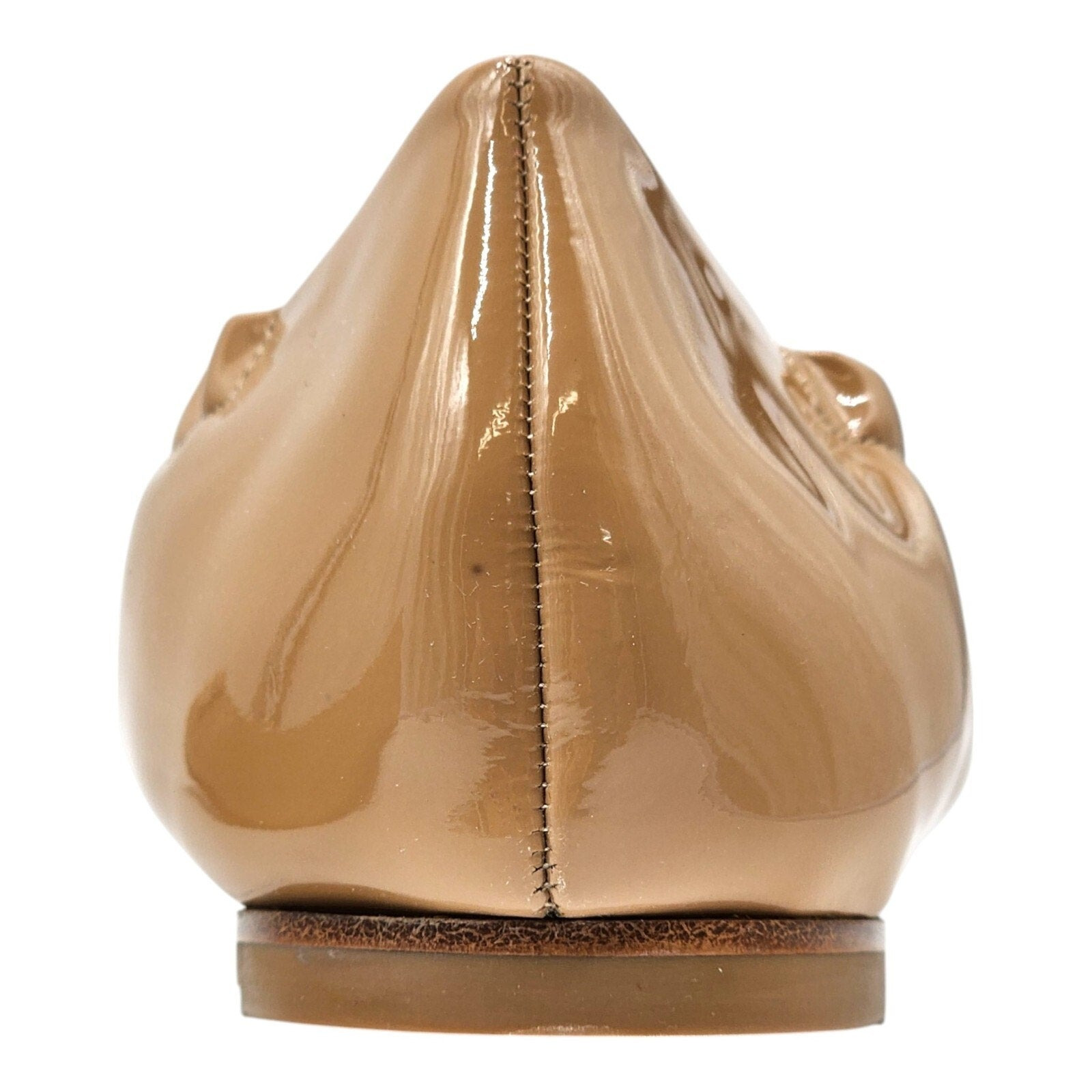 Christian Louboutin Gloriana Patent Leather Ballet Flats Nude EU 41 US 10.5 - 8