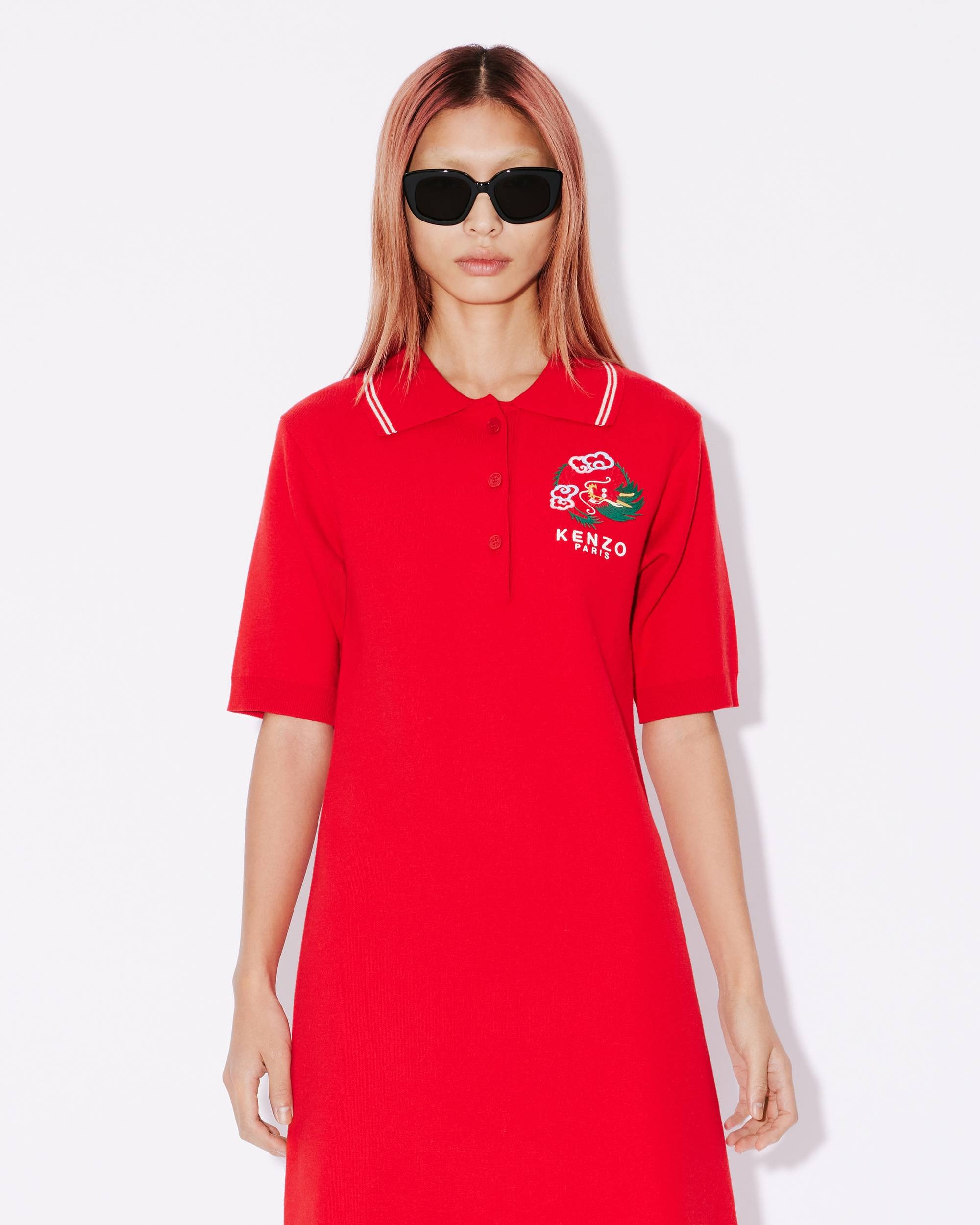 'Year of the Dragon' polo dress - 4