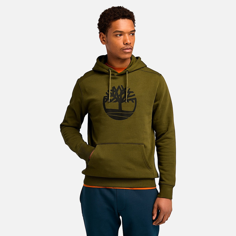 Timberland Men's Kennebec River Tree Logo Hoodie outlook