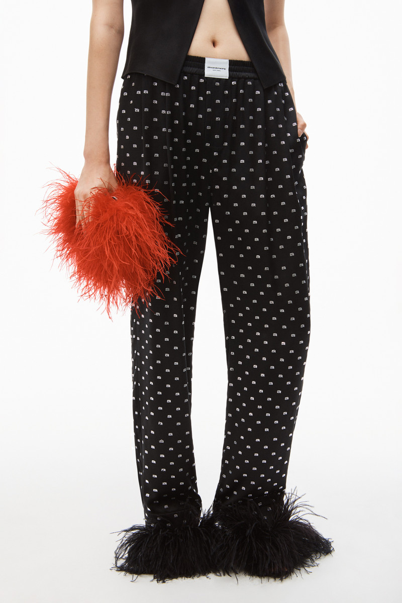 HOTFIX PAJAMA PANT IN SILK CHARMEUSE 3