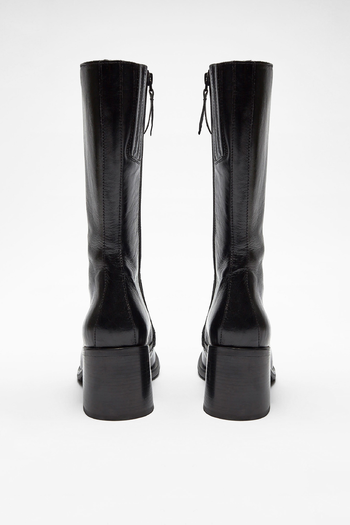 Shaft Boot Black - 9