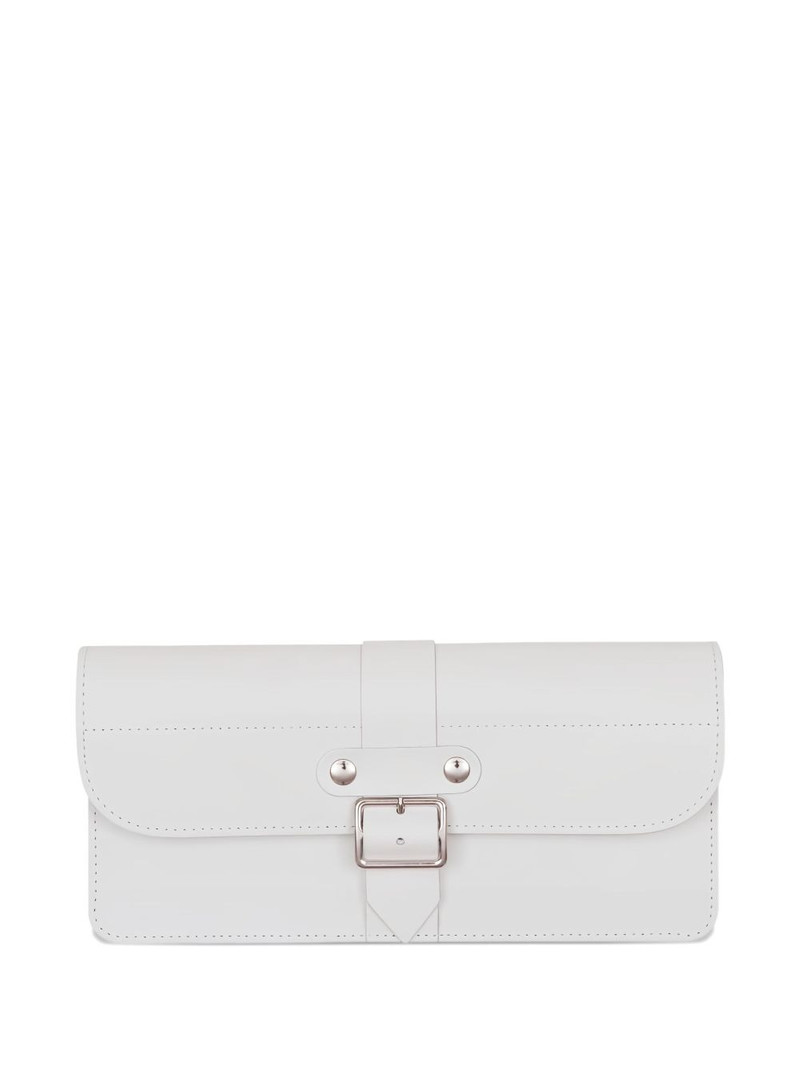 buckle leather wallet 1