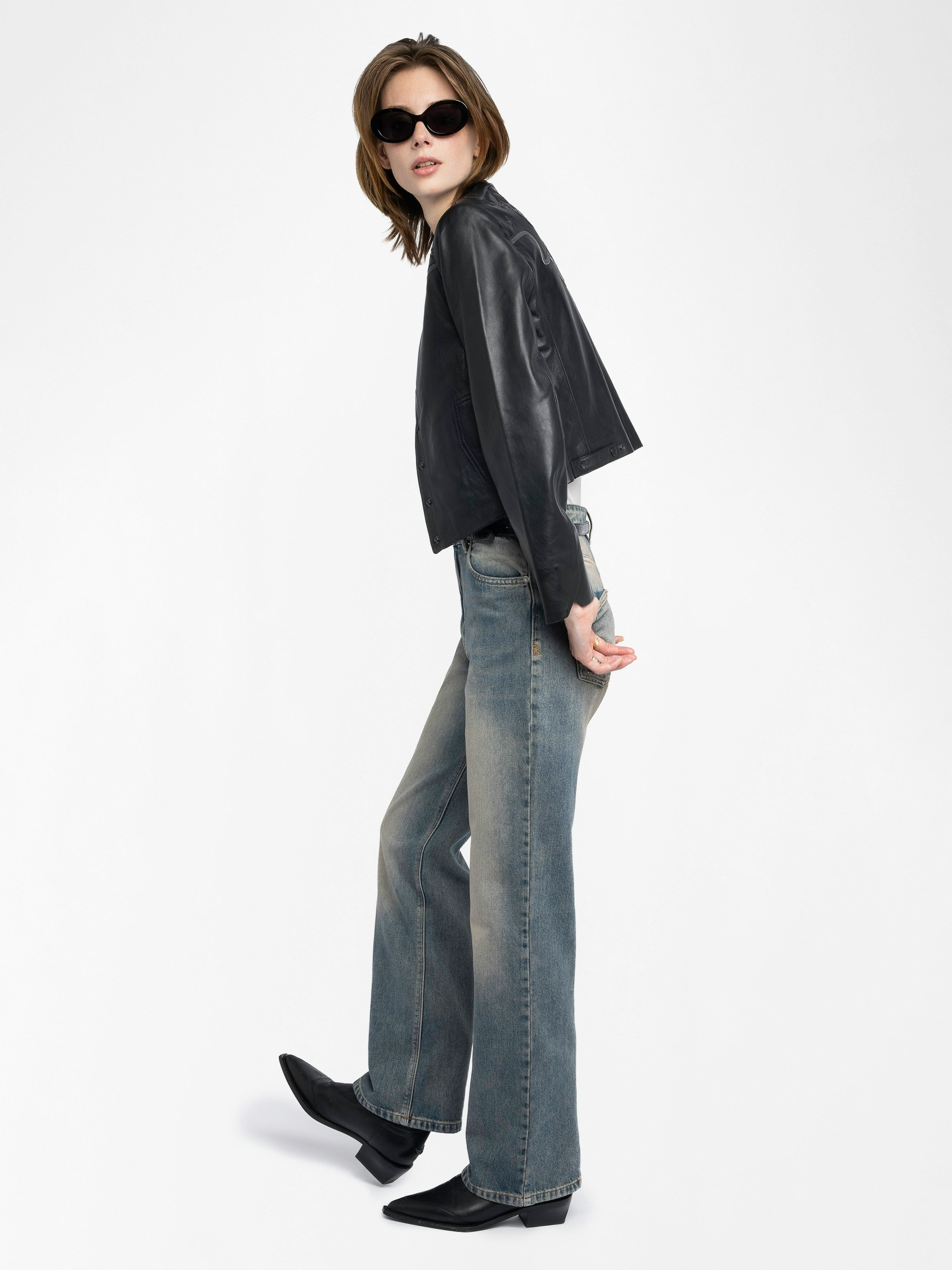 Luxi Leather Jacket - 5