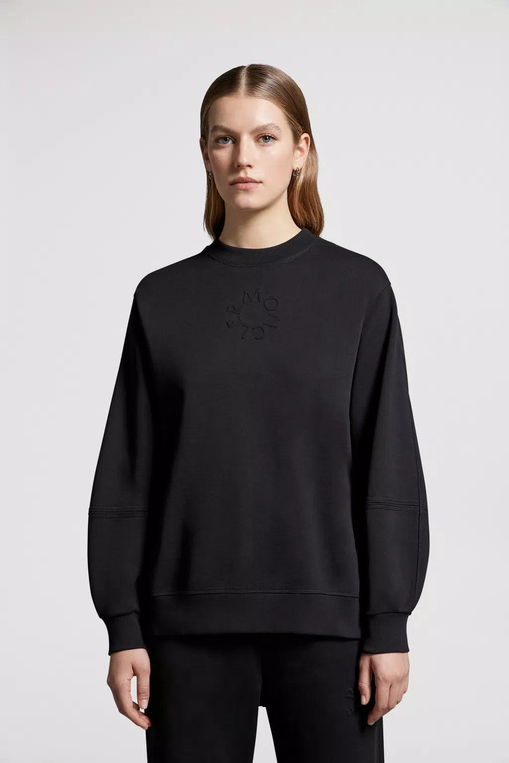 Moncler Women Embossed Logo Sweatshirt - 4