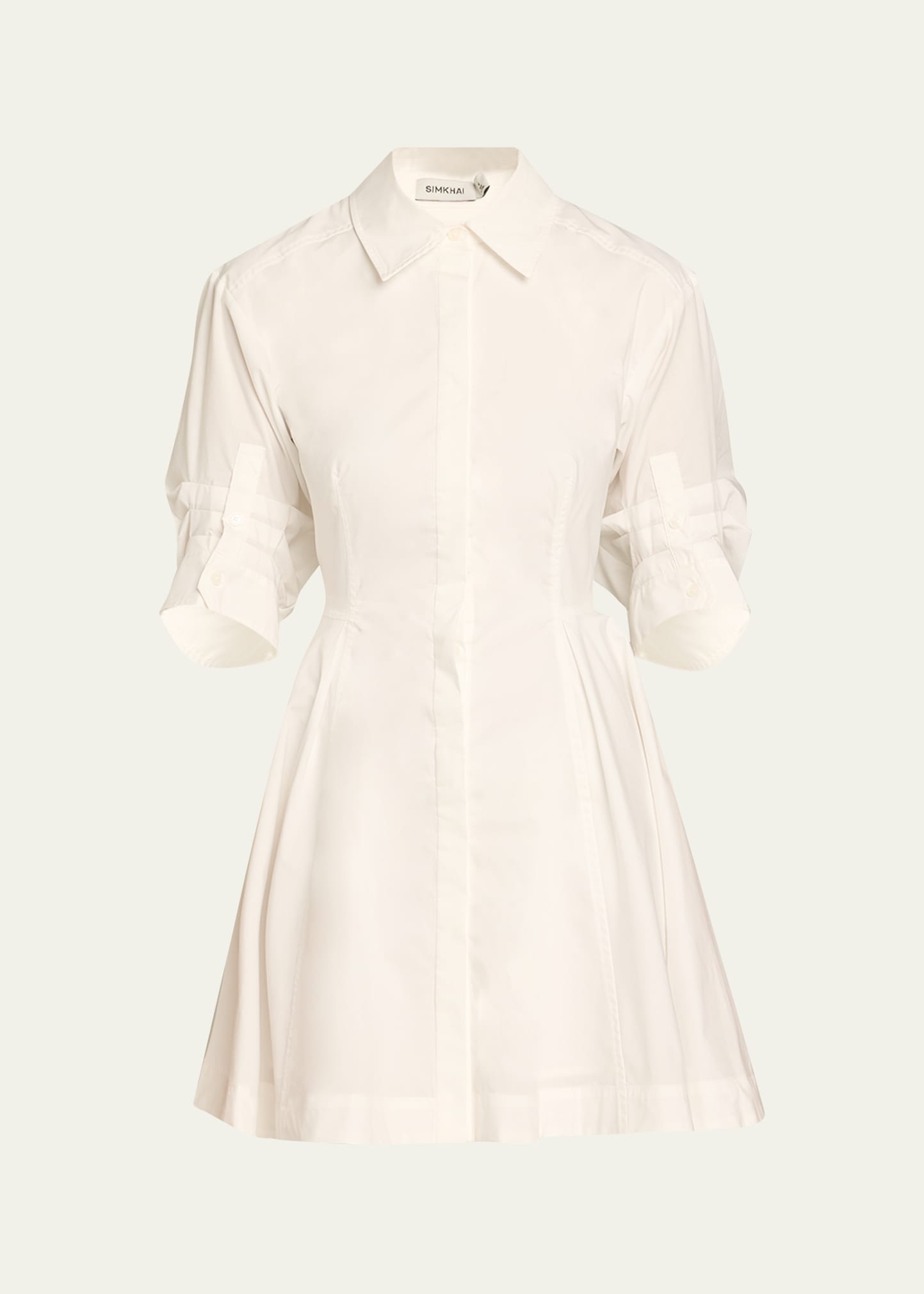Jazzie Short-Sleeve Mini Dress - 1