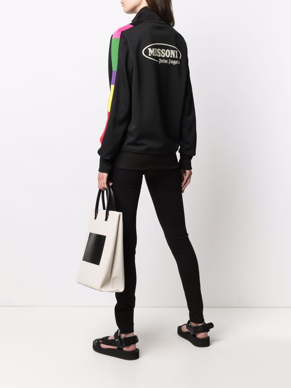 x Missoni Sport Logo print track top - 3