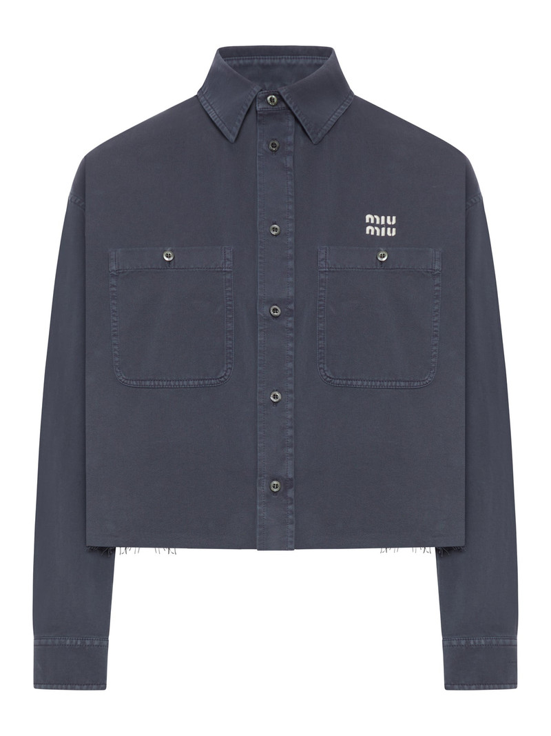 Miu Miu LIGHT DENIM SHIRT outlook