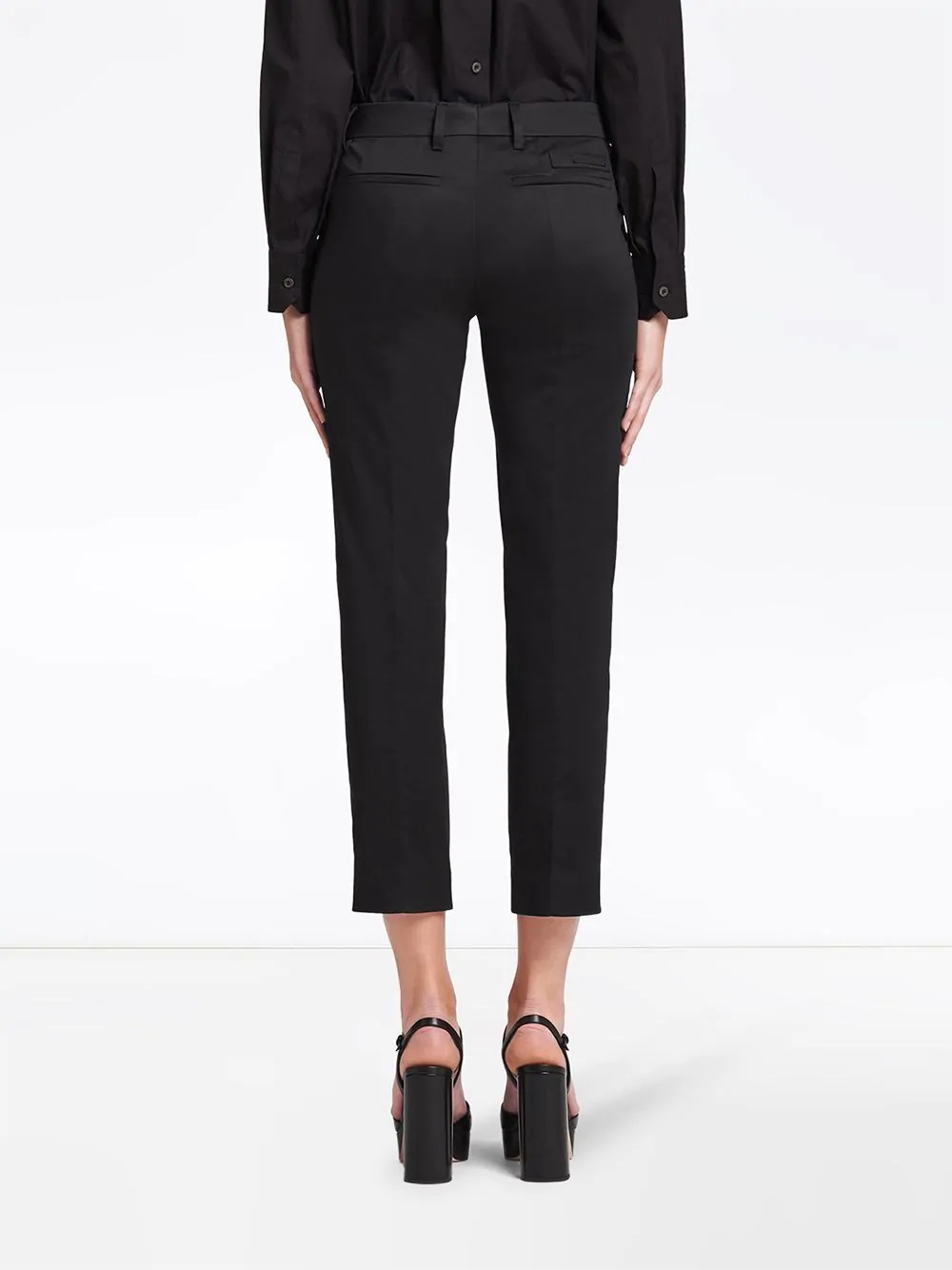 cropped tailored trousers - 4